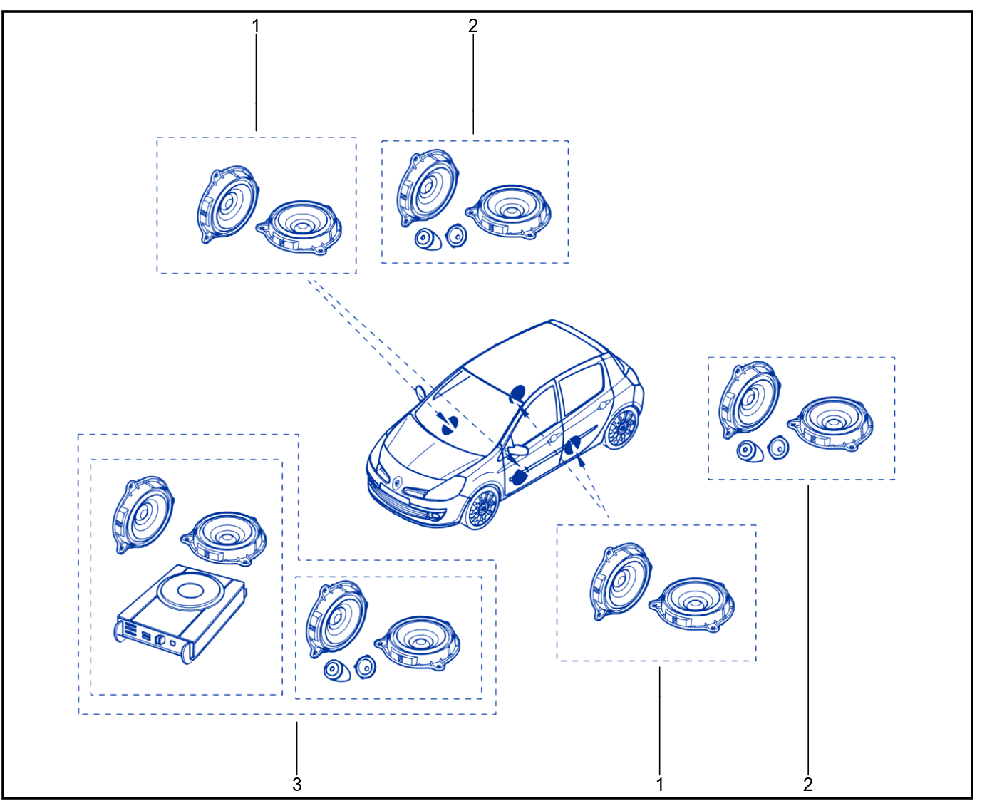 Car Radio - 01063467