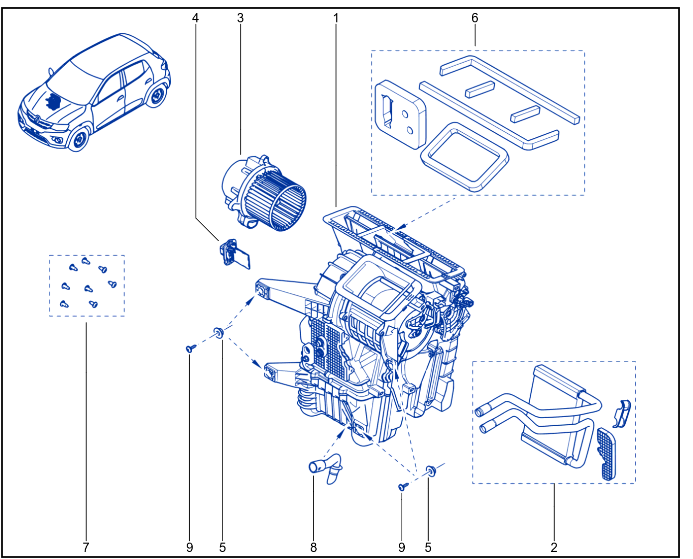 Passenger Compartment Filter - 01063544