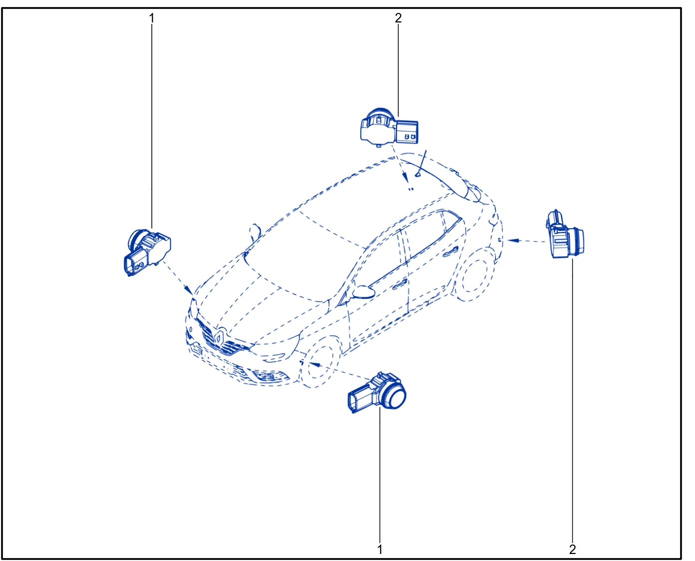Parking Distance Control - 01063707