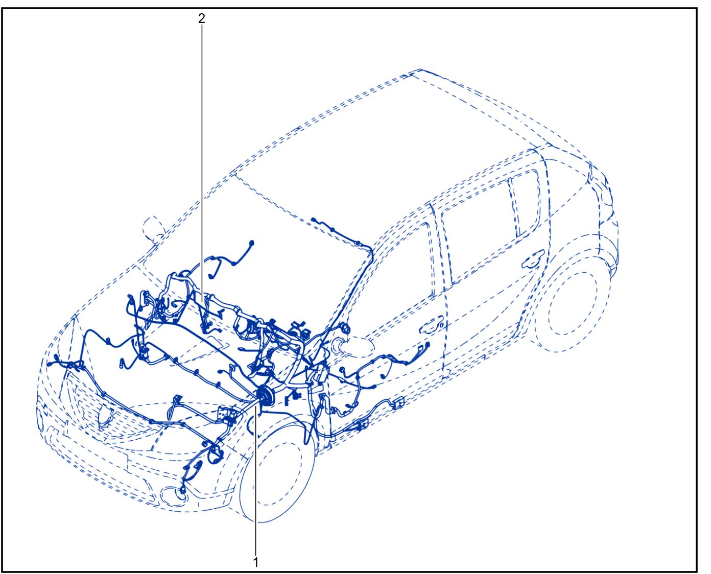 Wiring - Passenger Compartment Components - 01063816