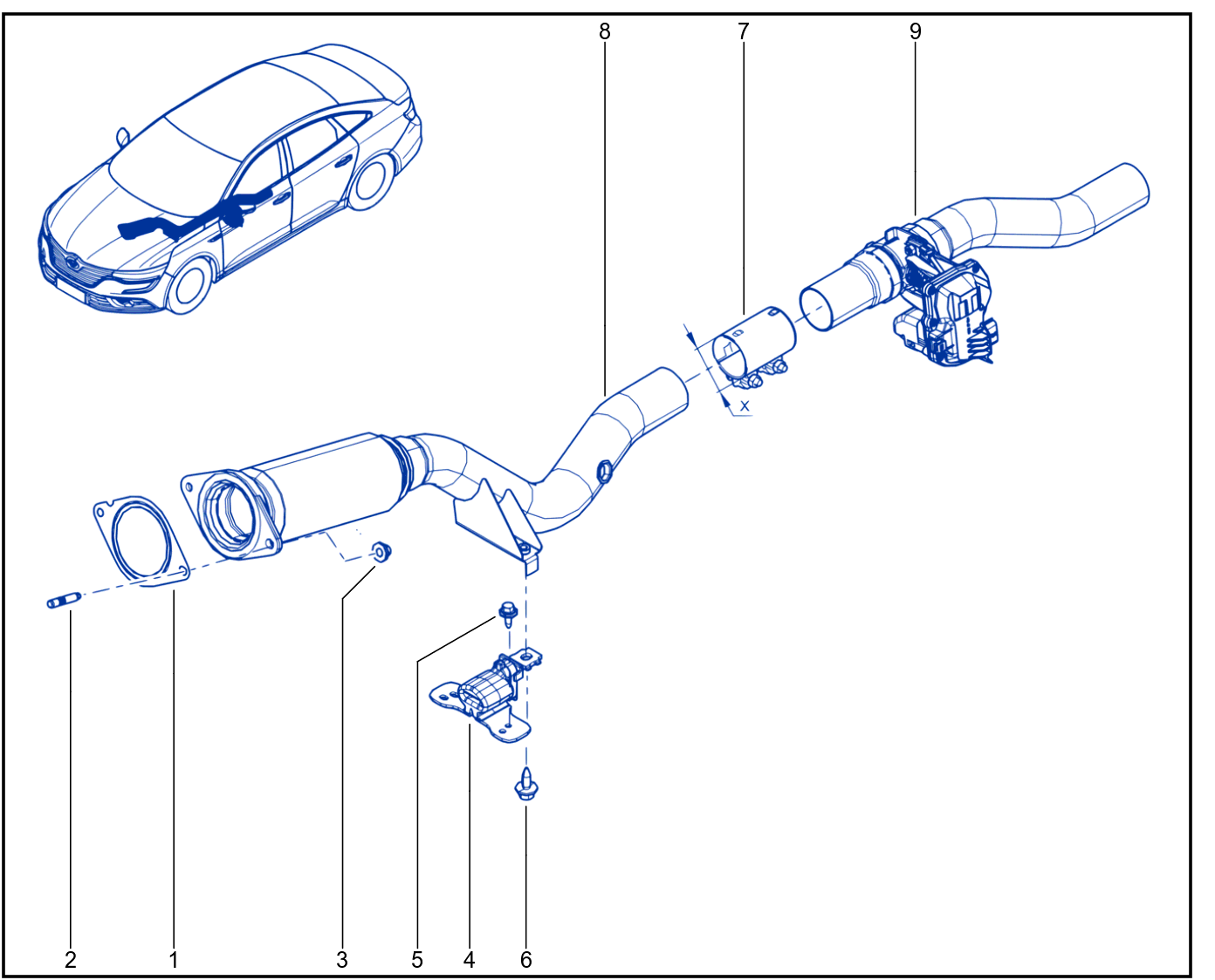 Exhaust Pipe - 01063911