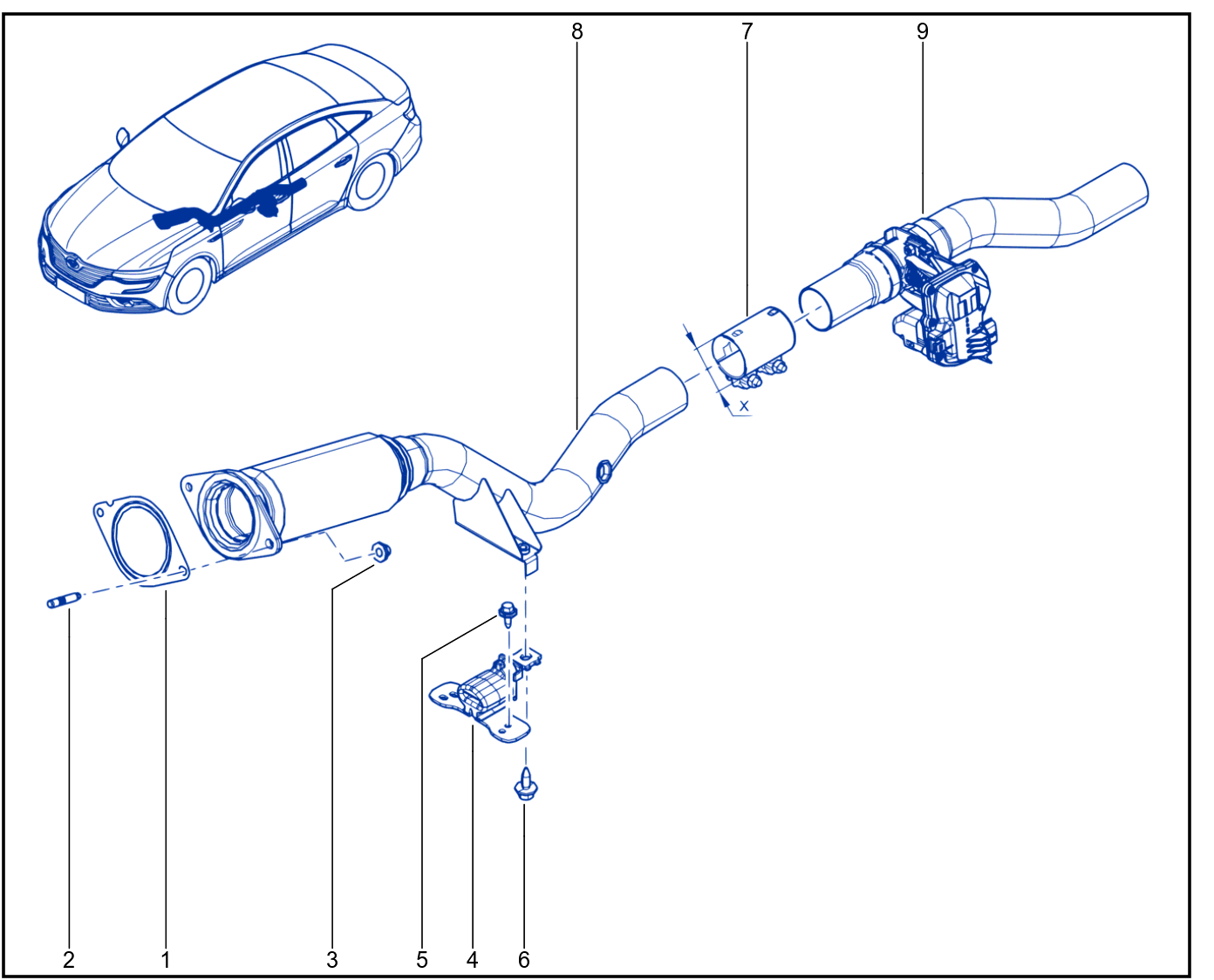 Exhaust Pipe - 01063919
