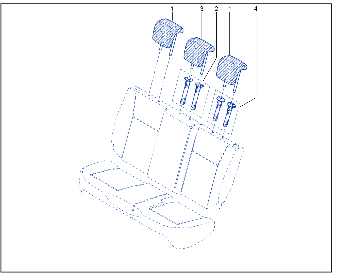 Headrest - 01064085