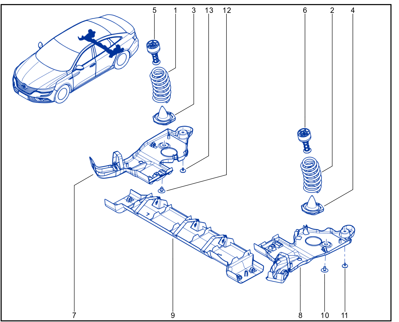 Rear Axle Component - 01064118