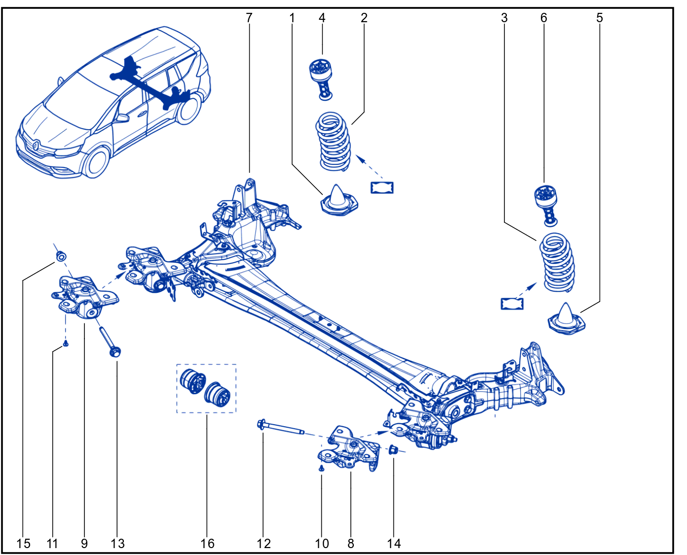 Rear Axle Component - 01064413