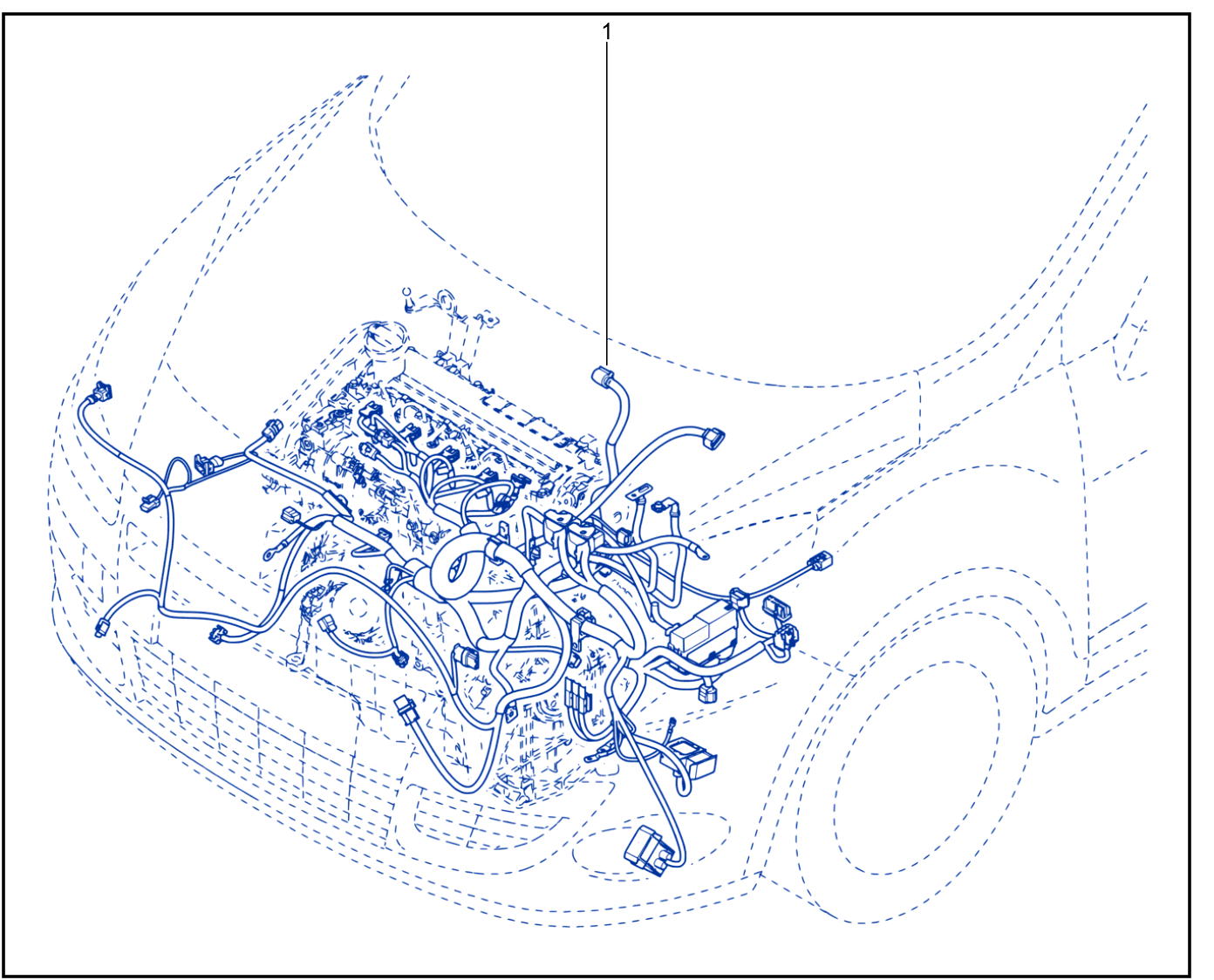 Wiring - Engine Components - 01064460