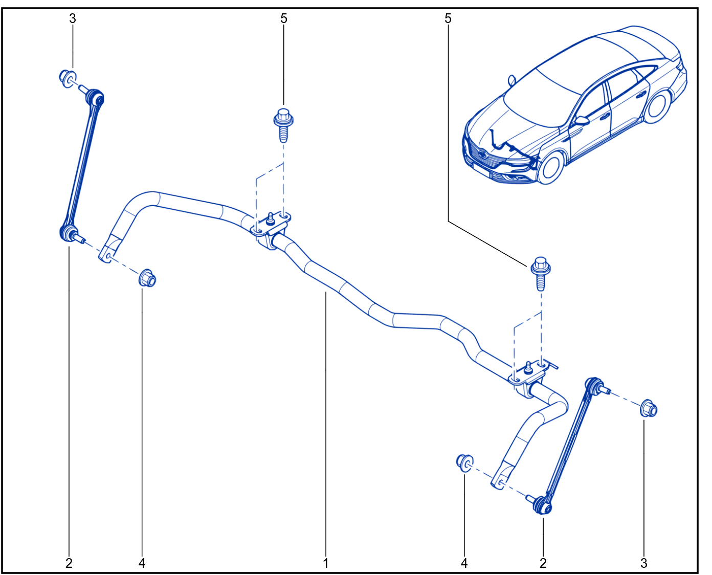 Front Anti-Roll Bar - 01064595