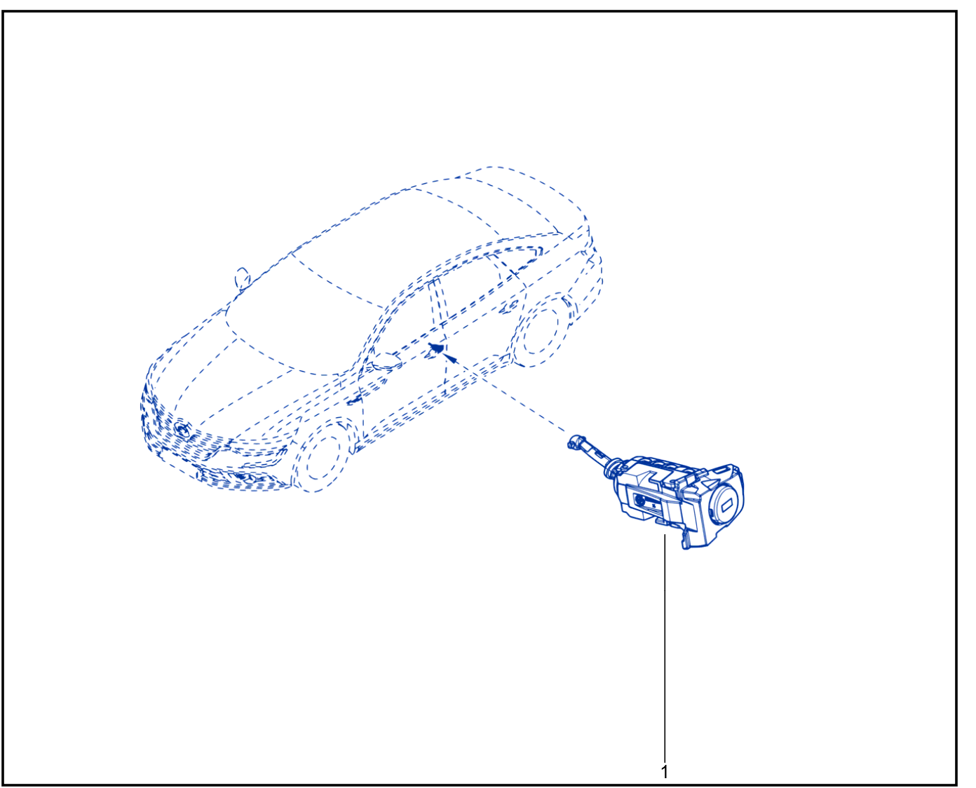 Rear Opening Element Control And Mechanism - 01064807