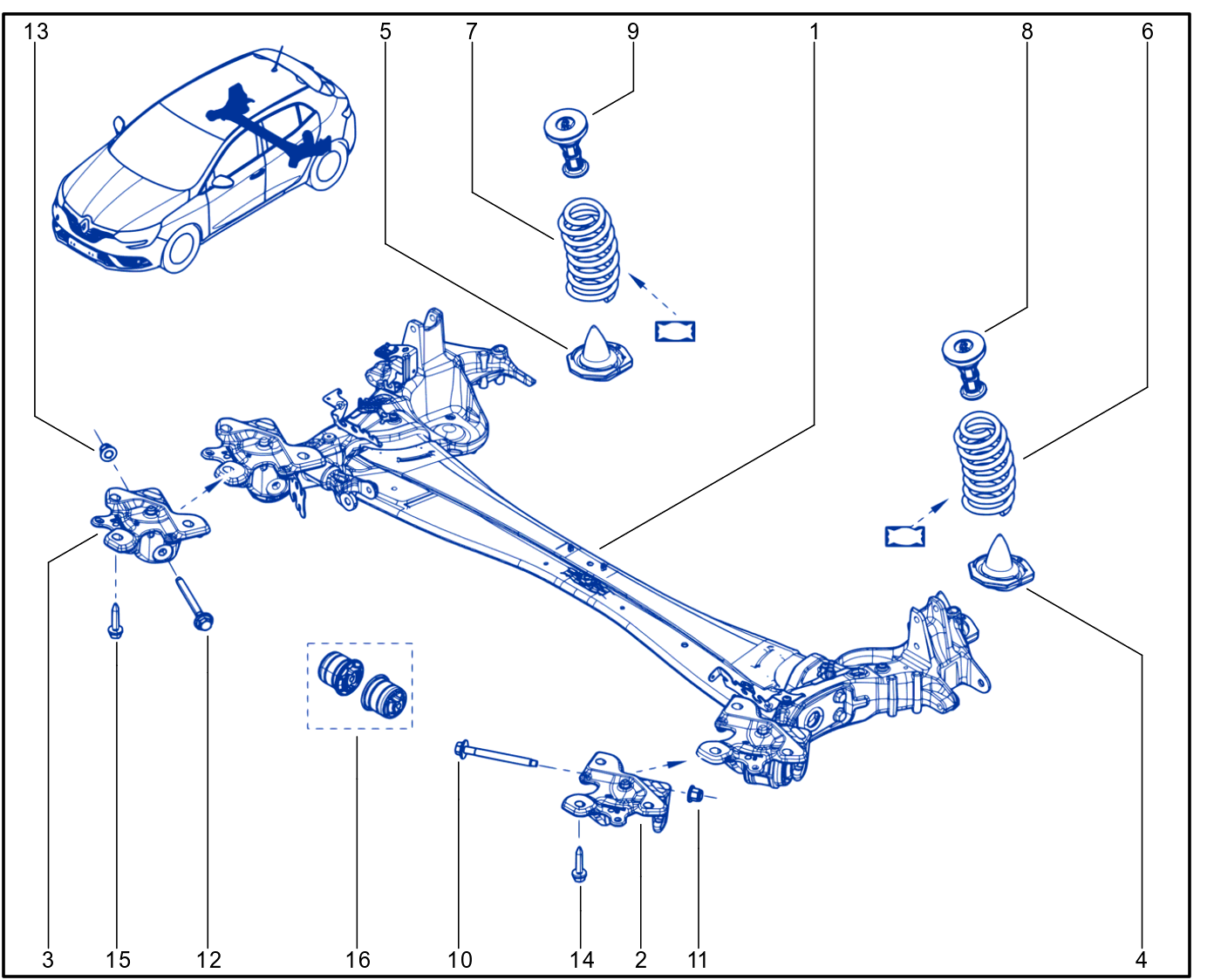 Rear Axle Component - 01065189