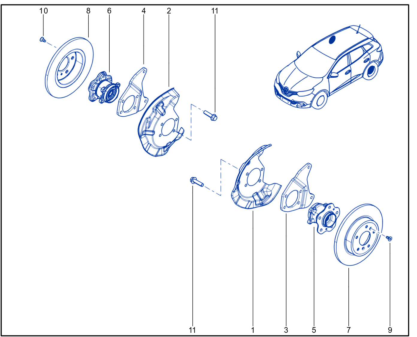 Rear Brake - 01065316