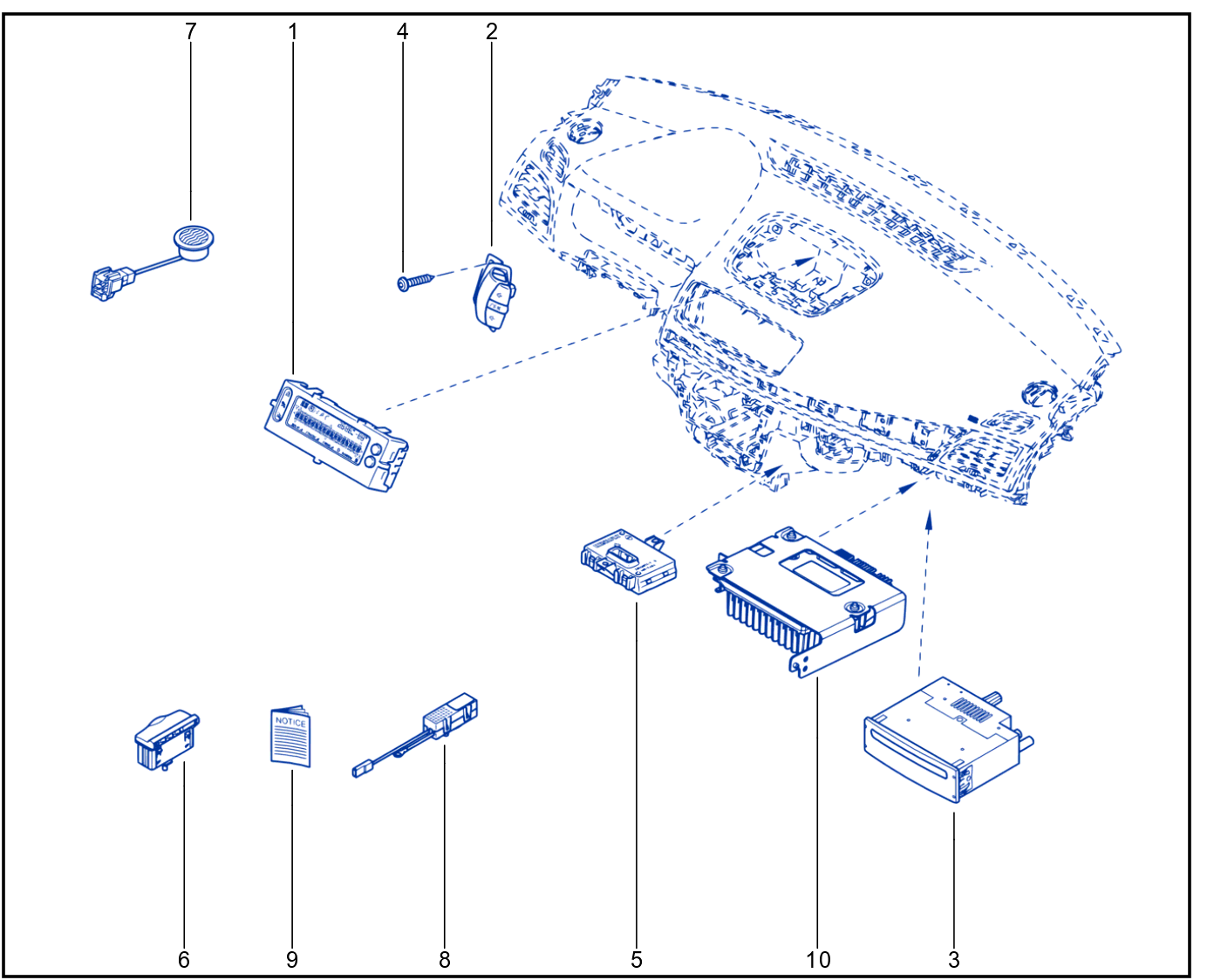 Radio And Equipment - Aerial - 01065448