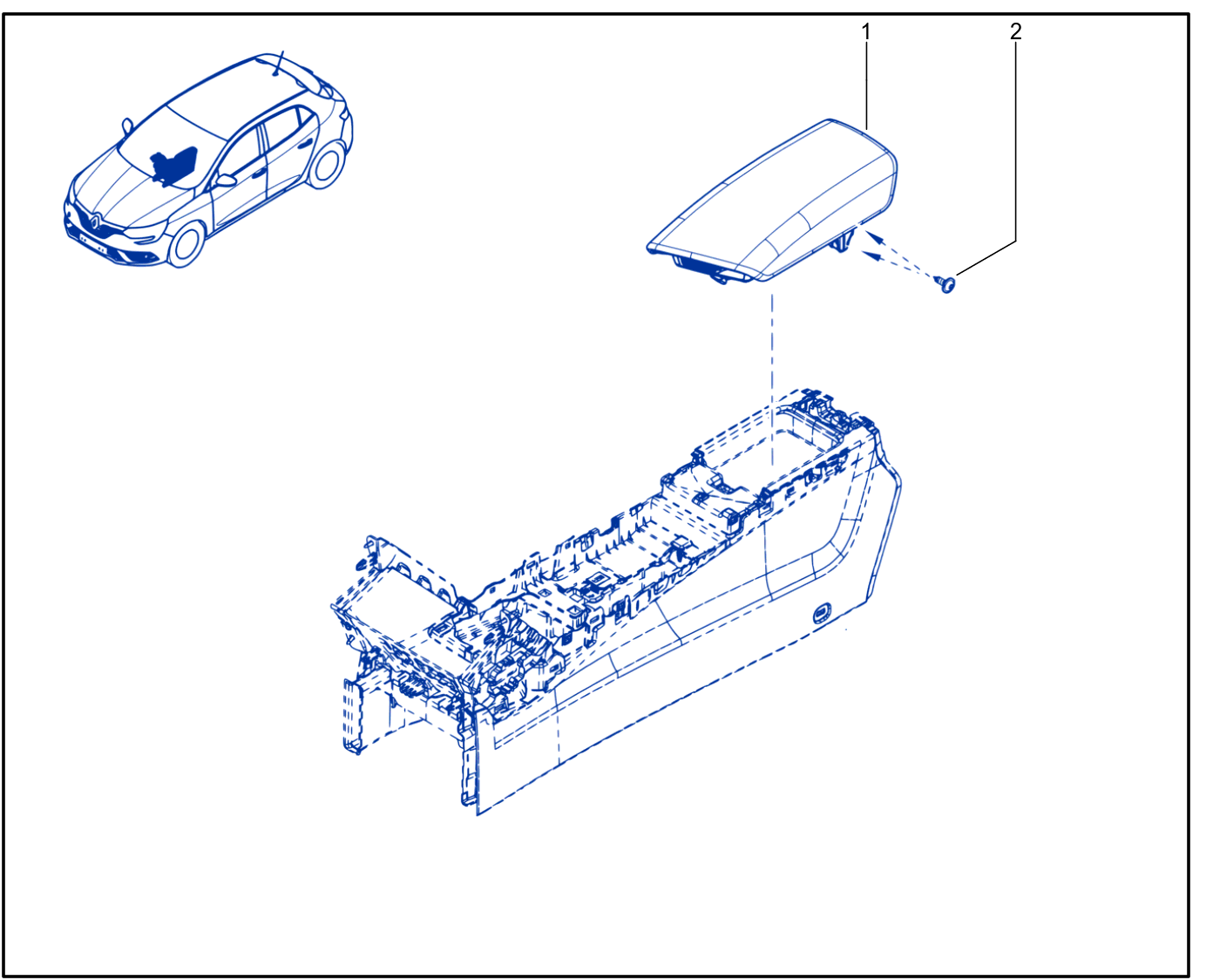 Centre Console - 01065683
