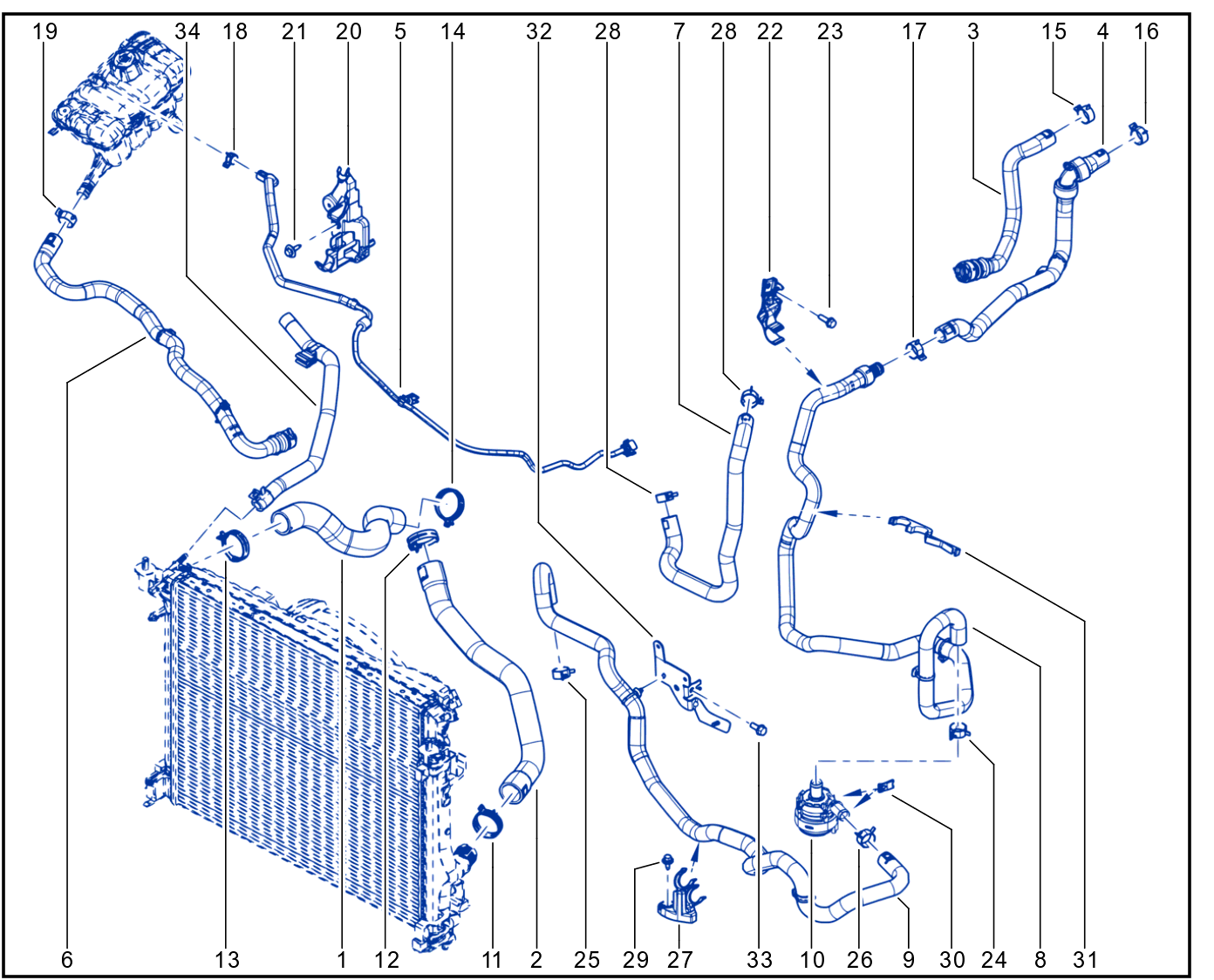 Coolant Circuit - 01065856