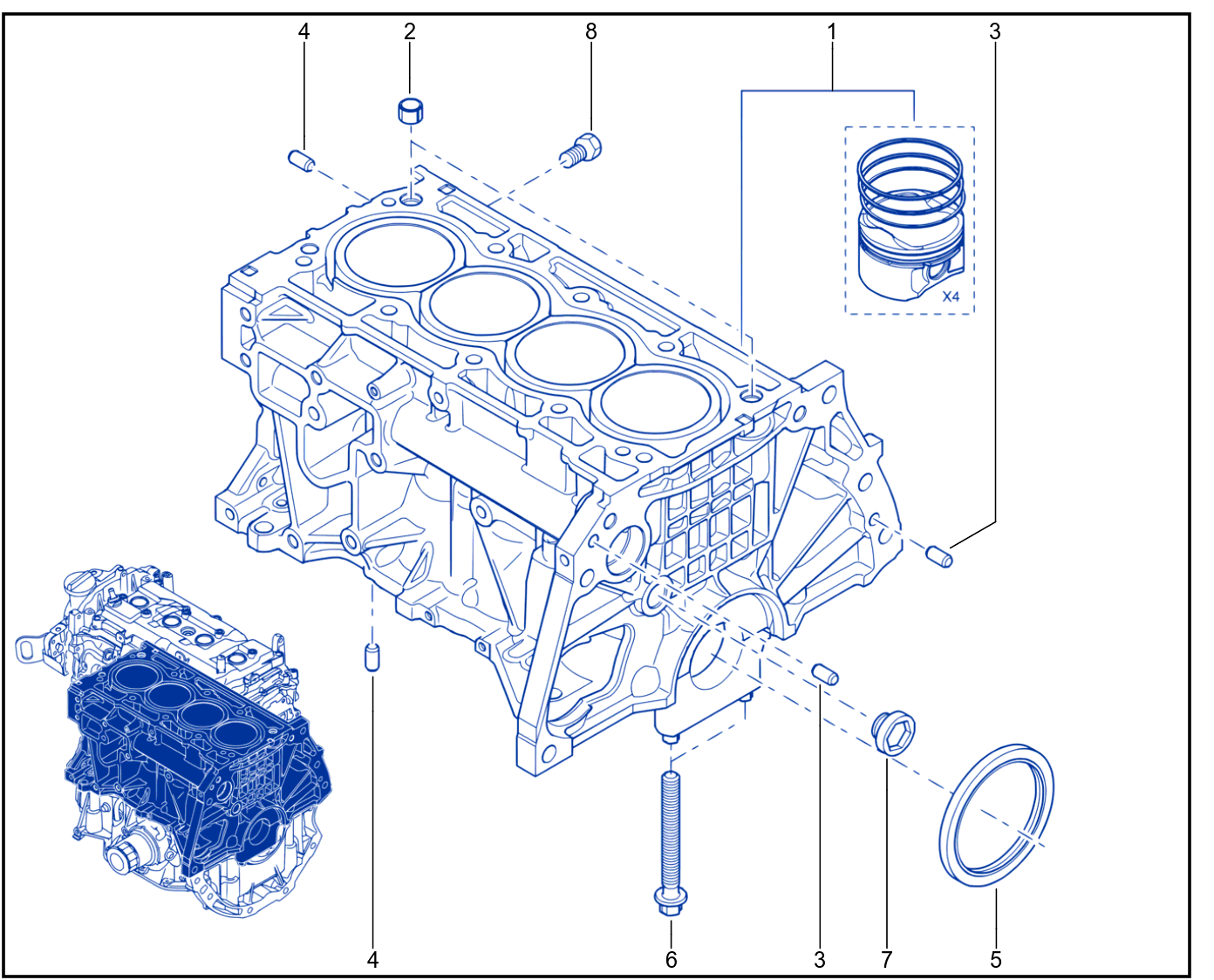 Cylinder Block - 01065904