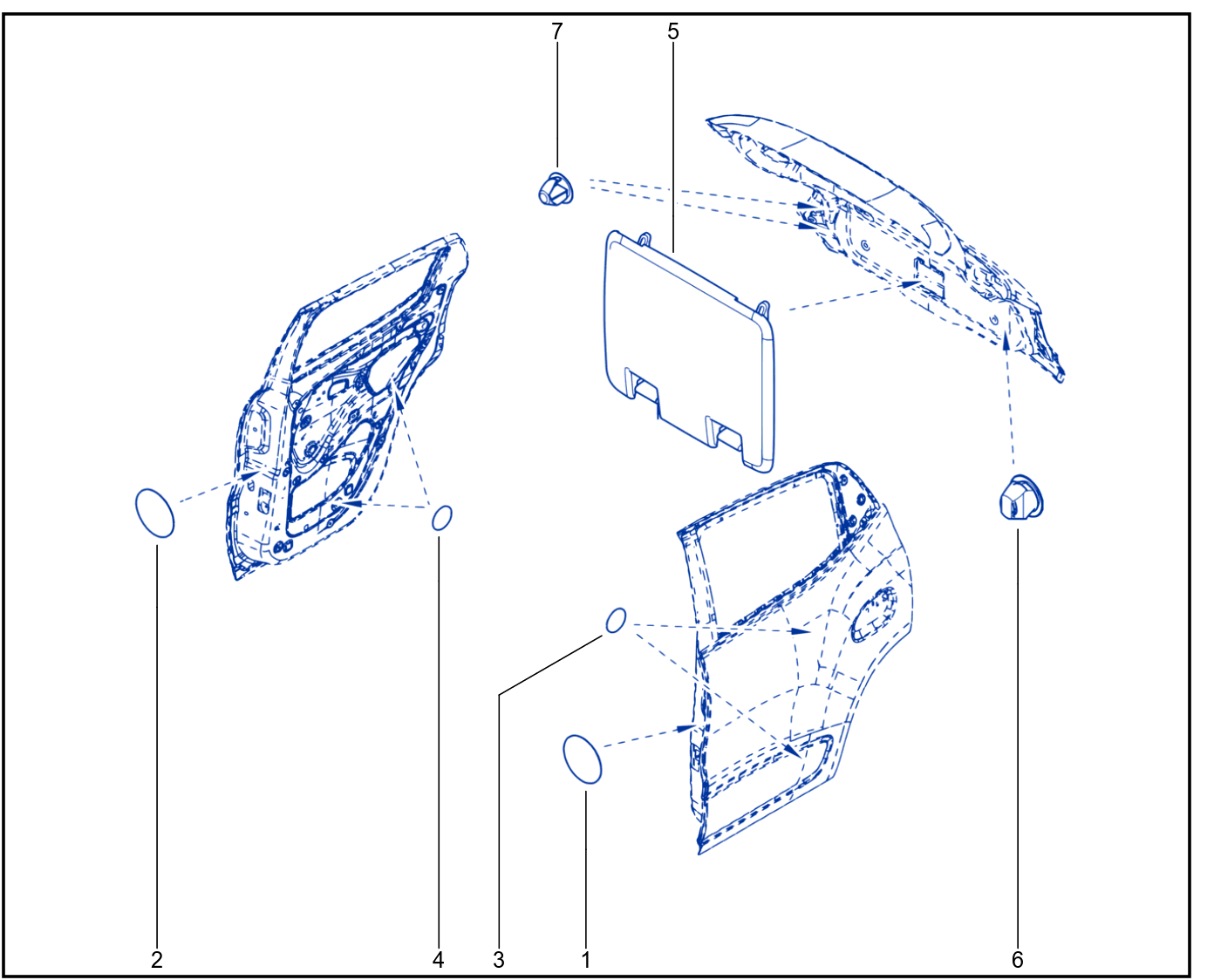 Sealing Of Non-Side Opening Elements - 01065907