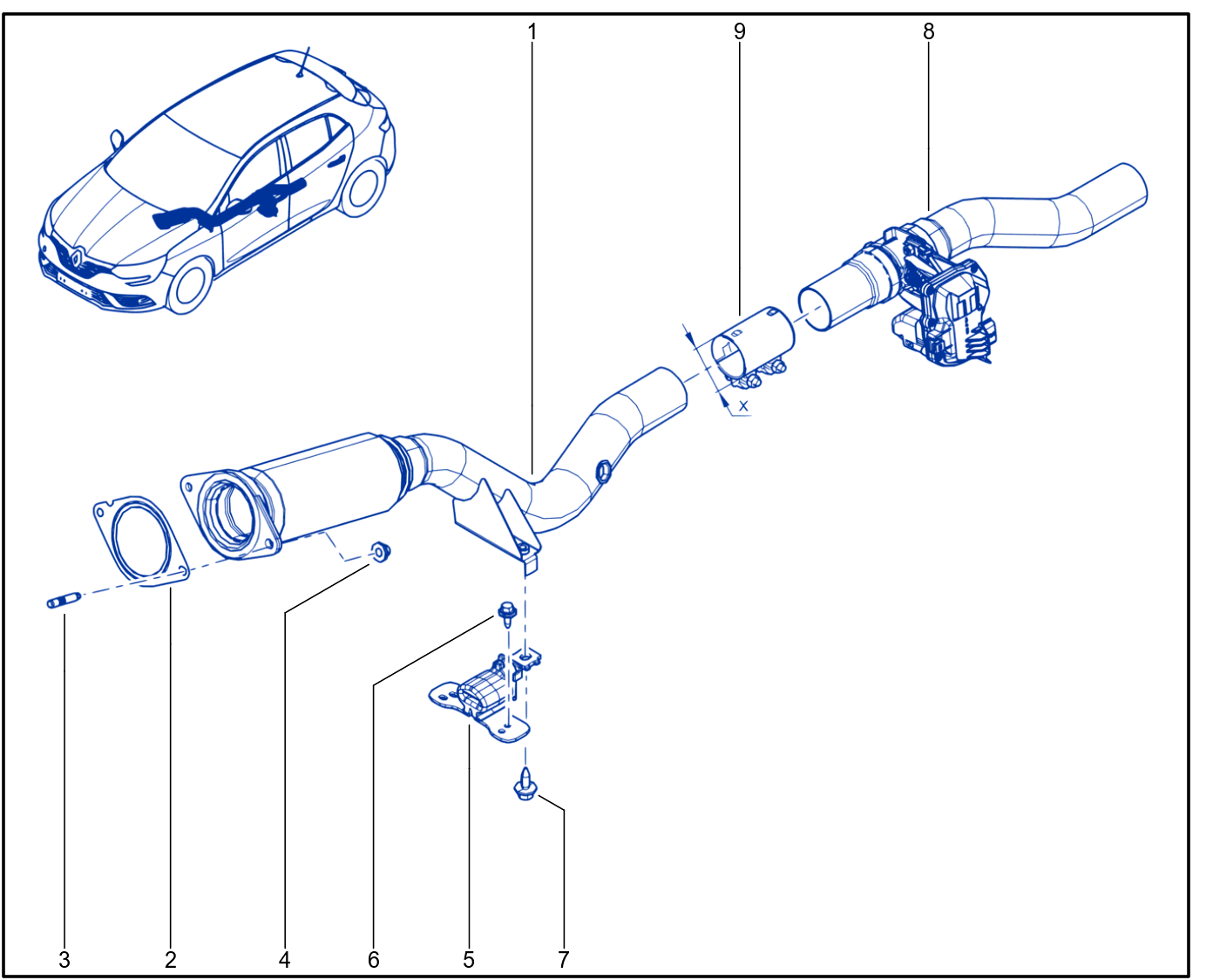 Exhaust Pipe - 01065949