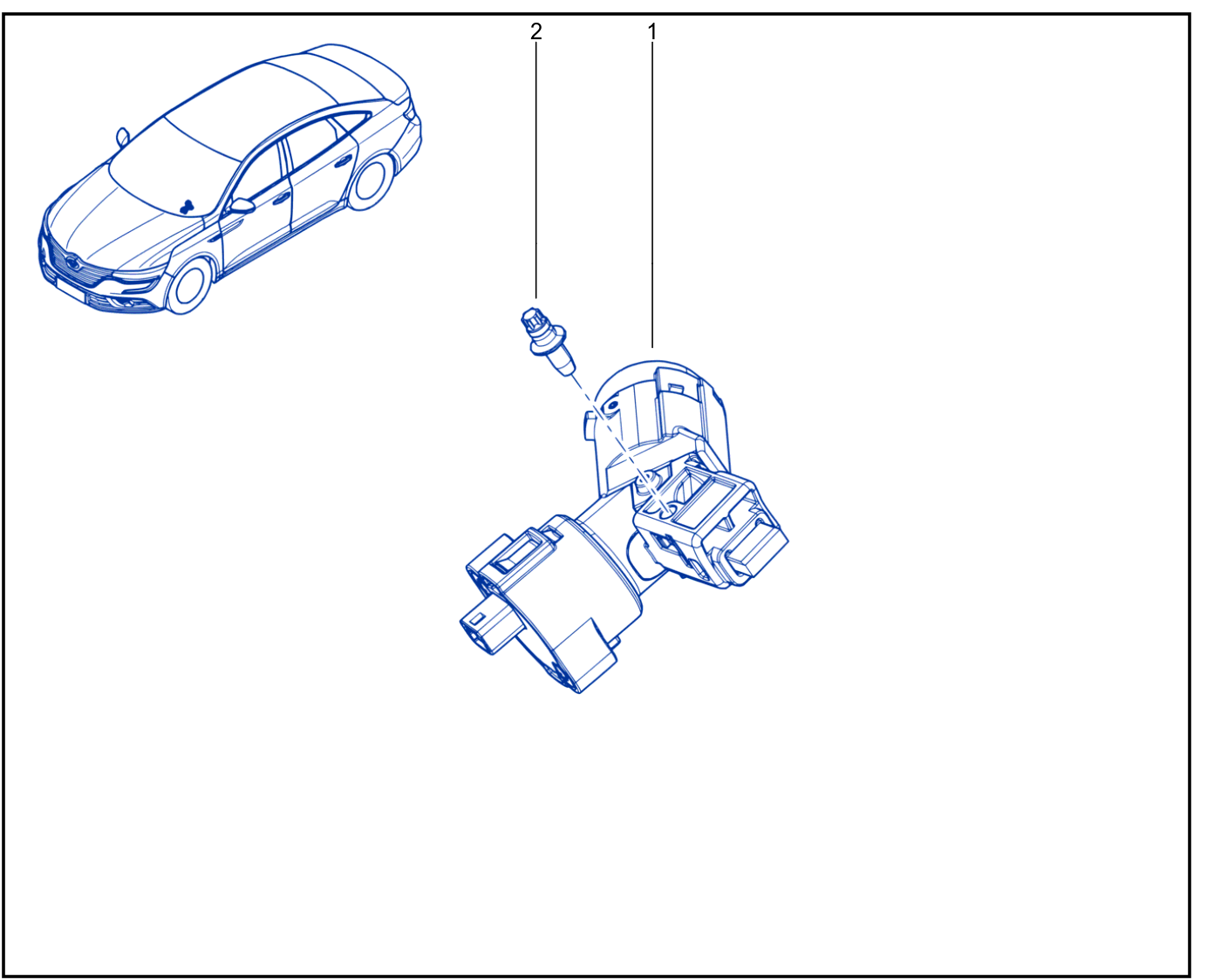 Engine Immobiliser System - Keys - Cards - 01066174