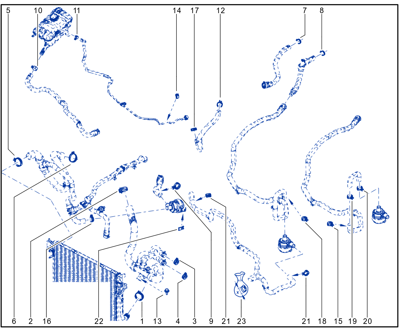 Coolant Circuit - 01066226