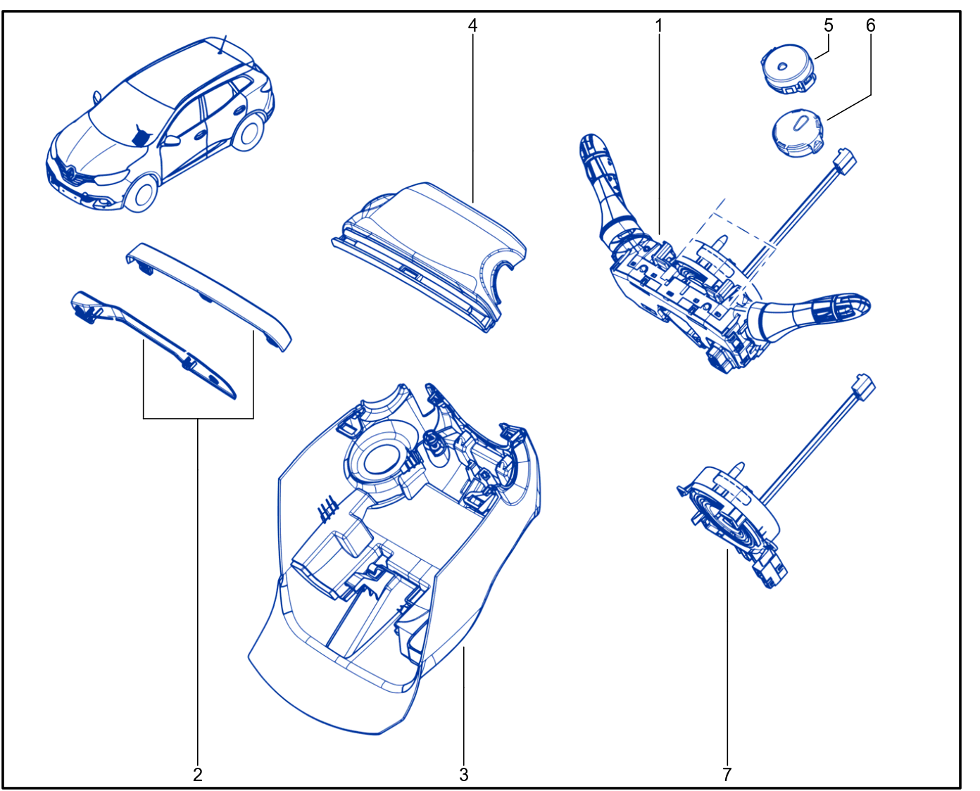Steering Wheel Control - 01066320