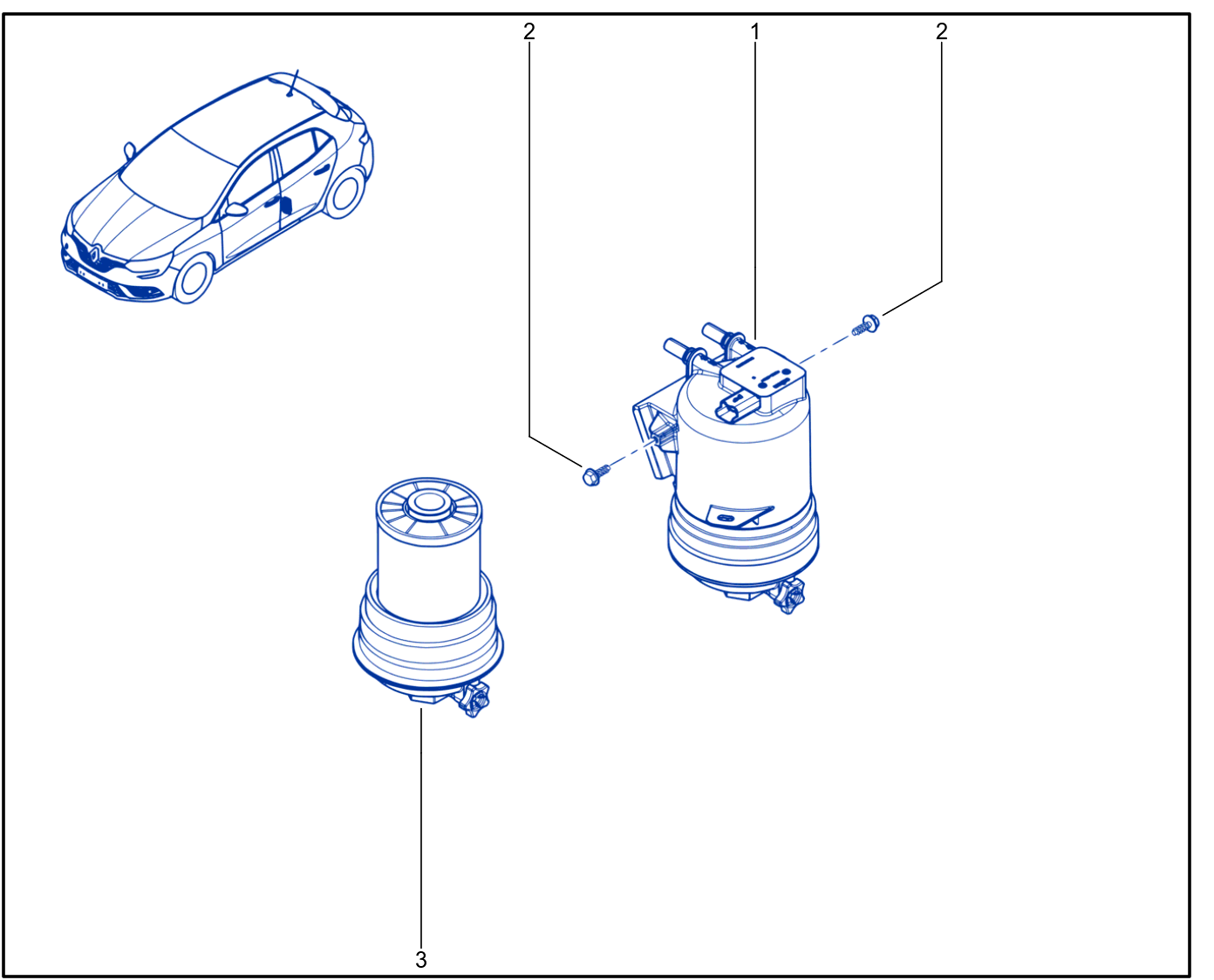 Fuel Filter - 01066353
