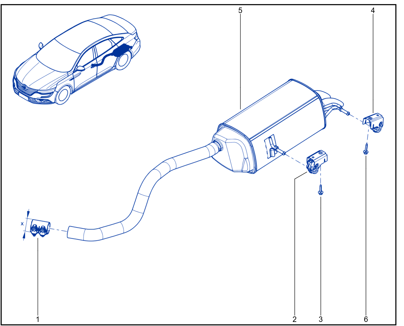 Exhaust Pipe - 01066368