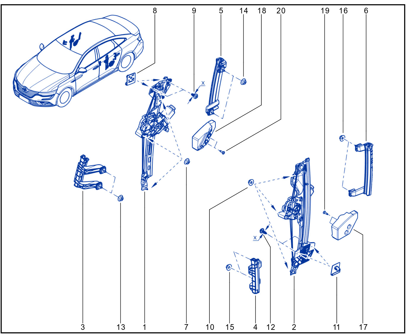 Window Winder - 01066457