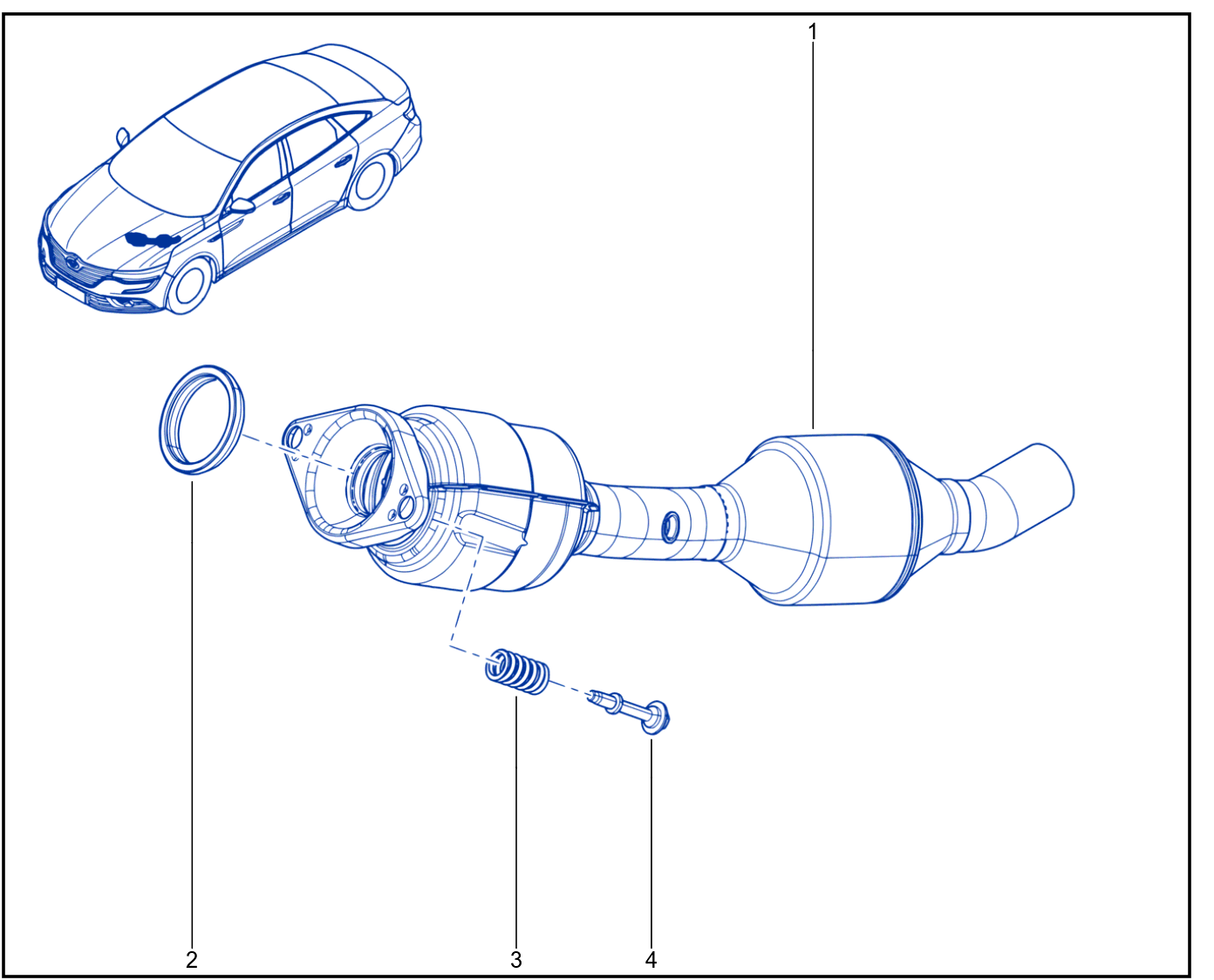 Exhaust Pipe - 01066548