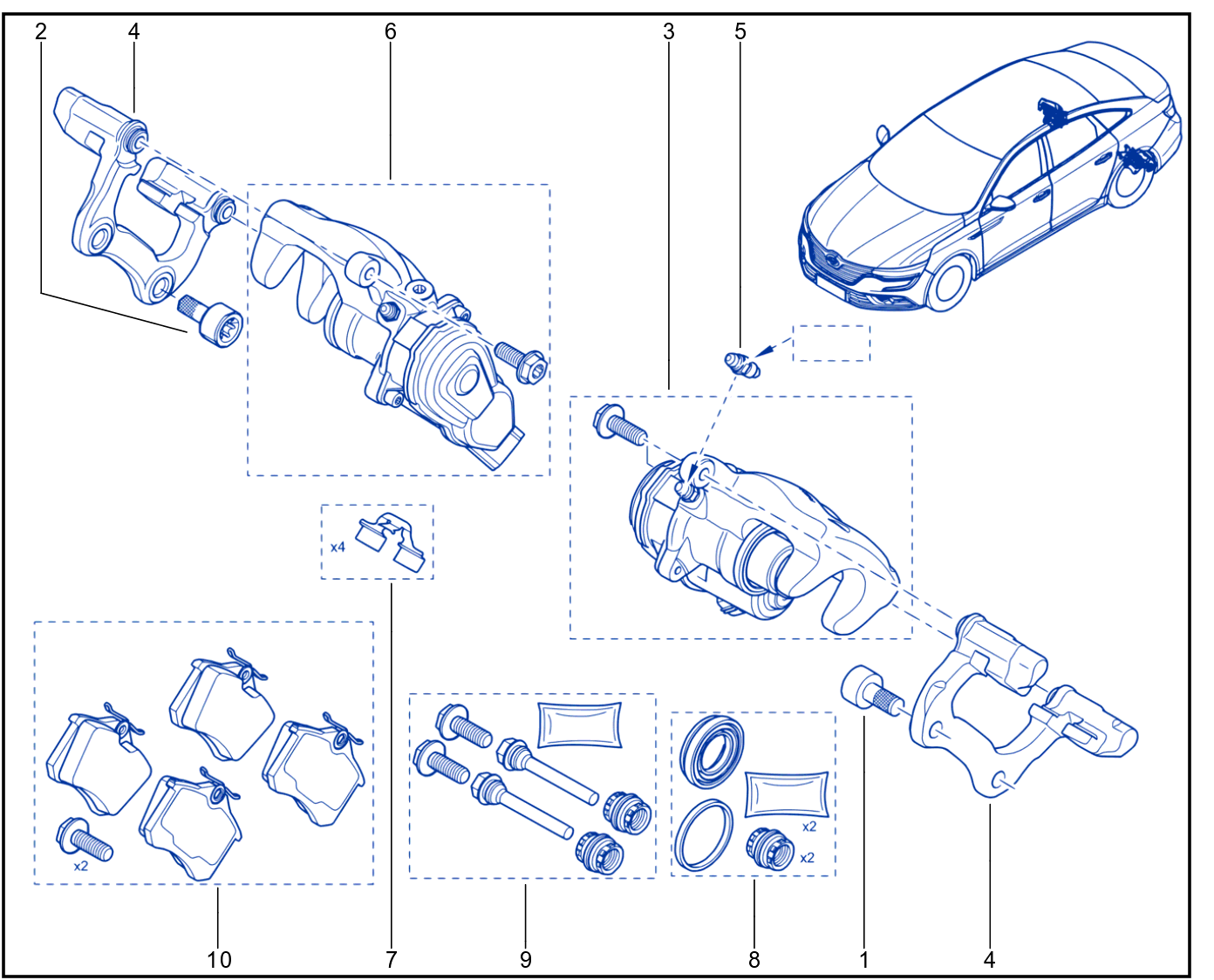 Rear Brake - 01066563