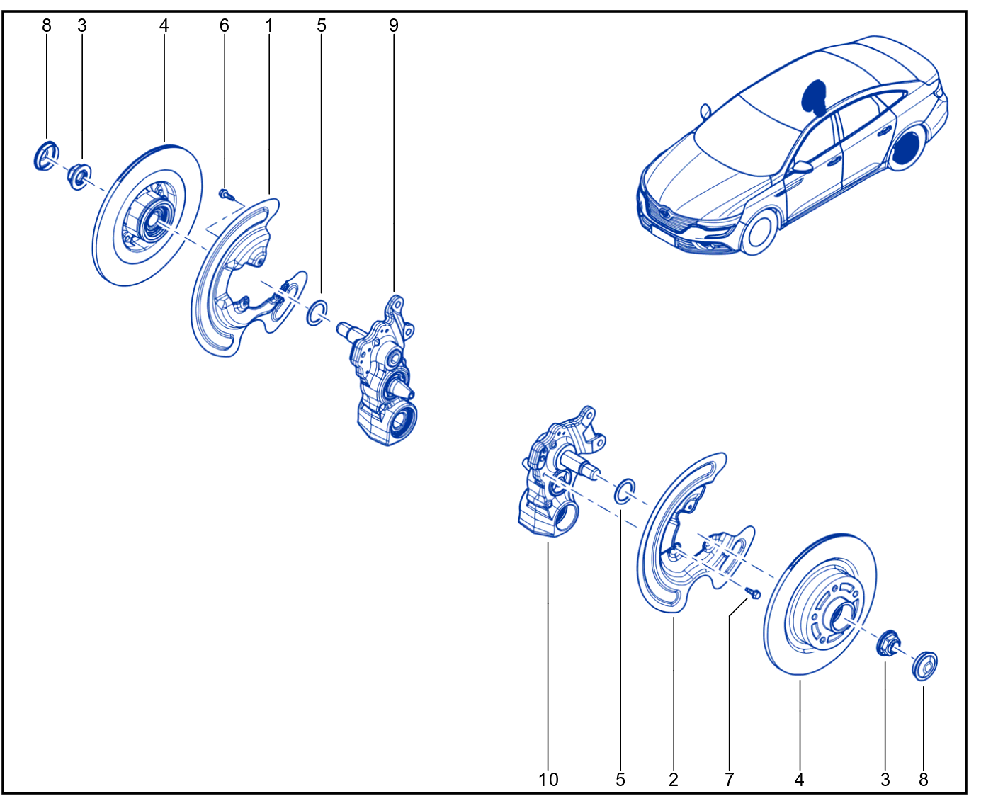 Rear Axle Component - 01066739
