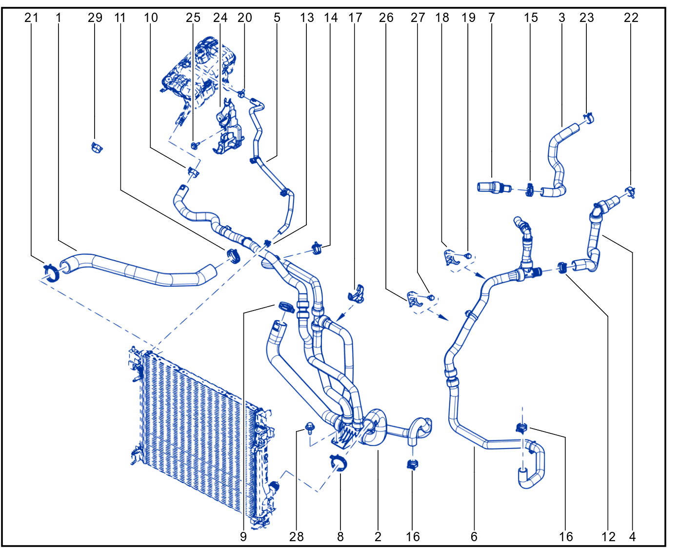 Coolant Circuit - 01066911