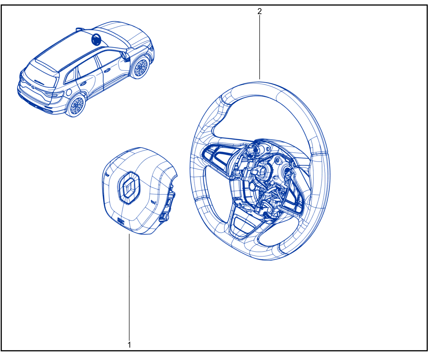 Steering Wheel - 01067052