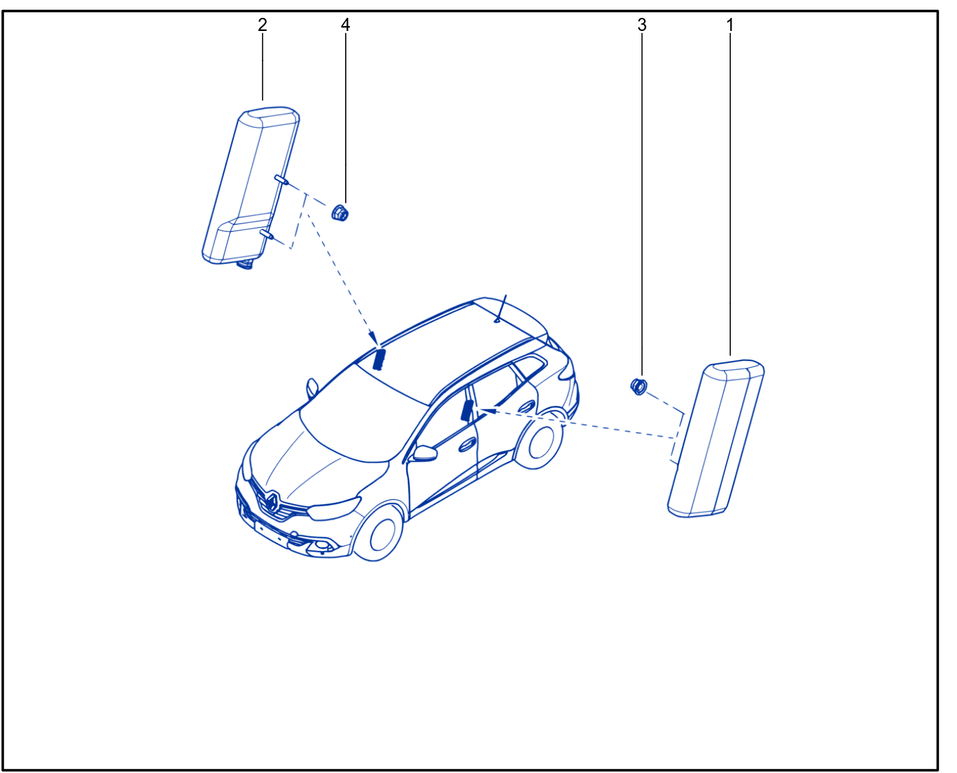 Airbag - Roll-Hoop - 01067097