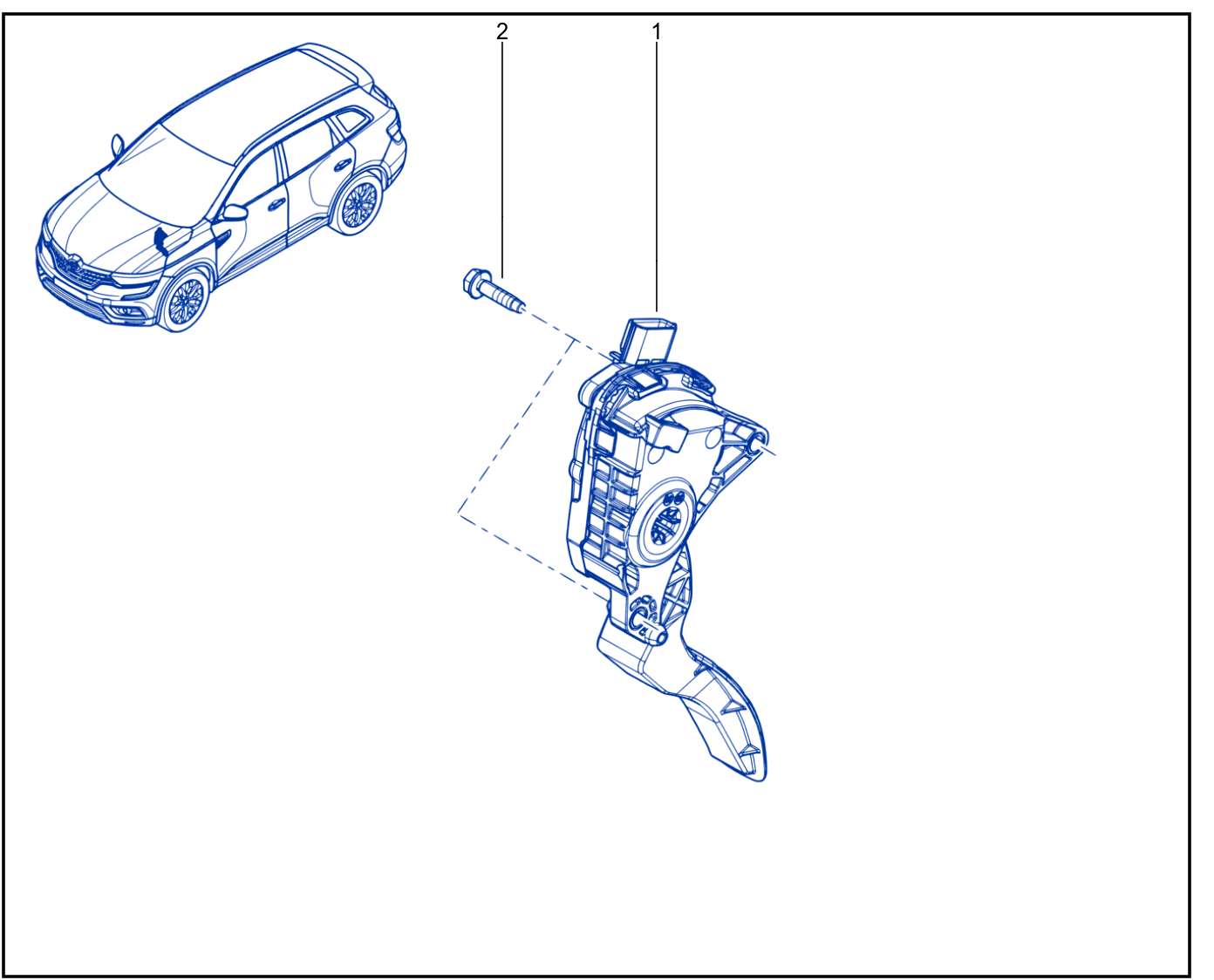 Pedal Assembly - 01067128