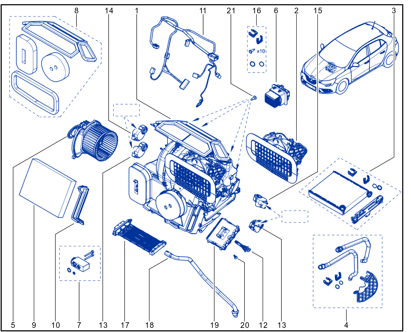 Passenger Compartment Filter - 01067133