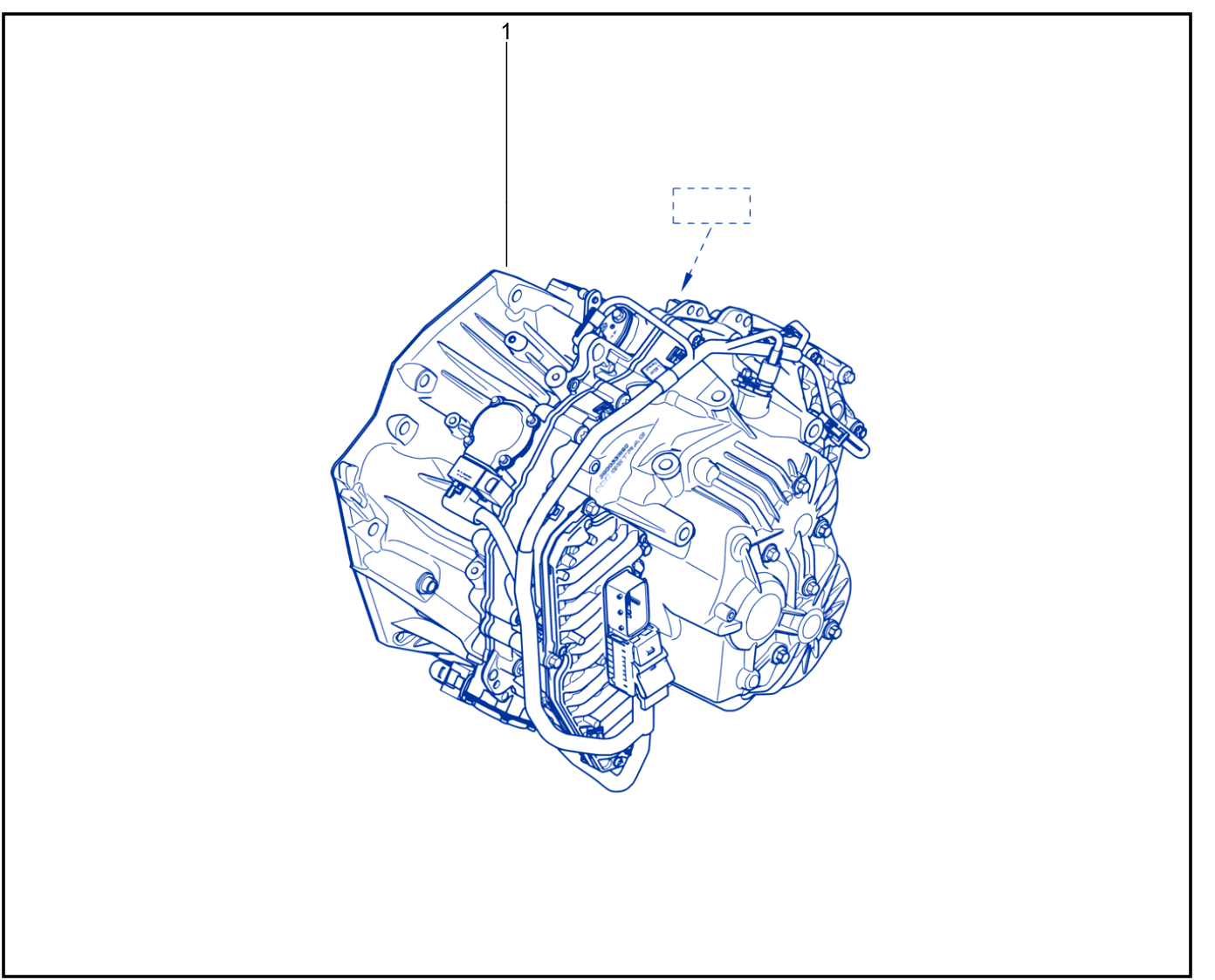 Assembled Gearbox - 01067243