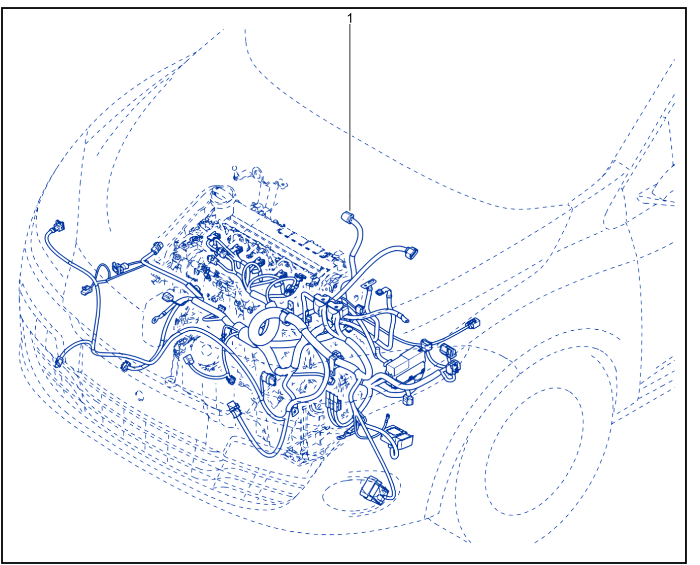 Wiring - Engine Components - 01067338