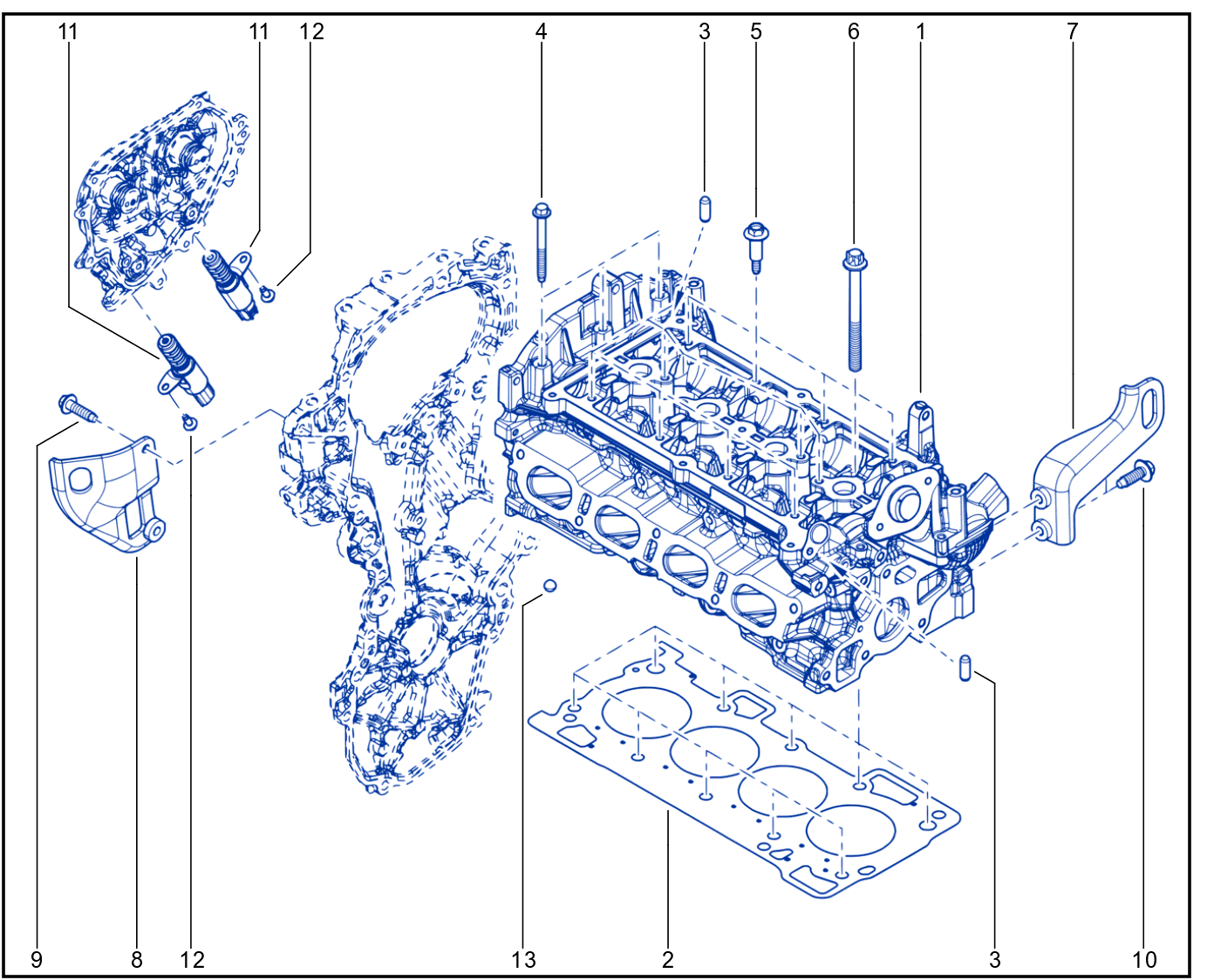 Cylinder Head - 01068233