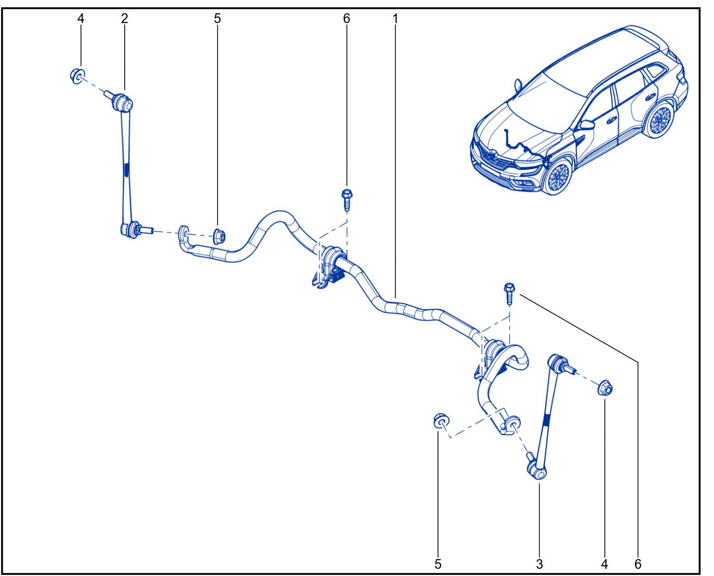 Front Anti-Roll Bar - 01068591