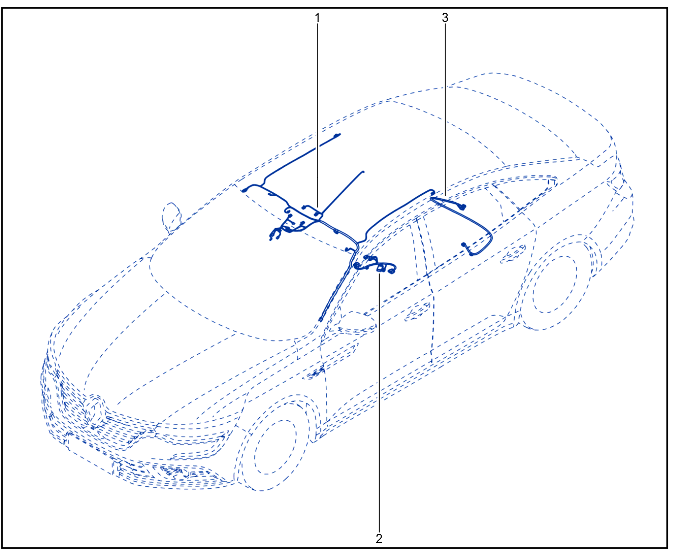 Wiring - Passenger Compartment Components - 01068846