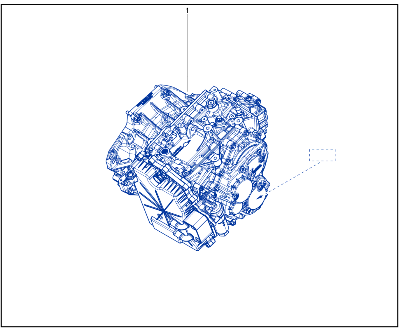 Assembled Gearbox - 01069186