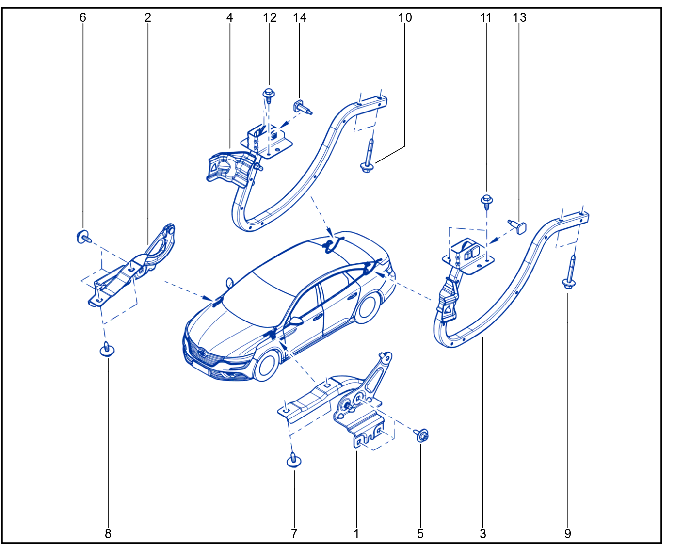 Side Opening Element Panelwork - 01069453