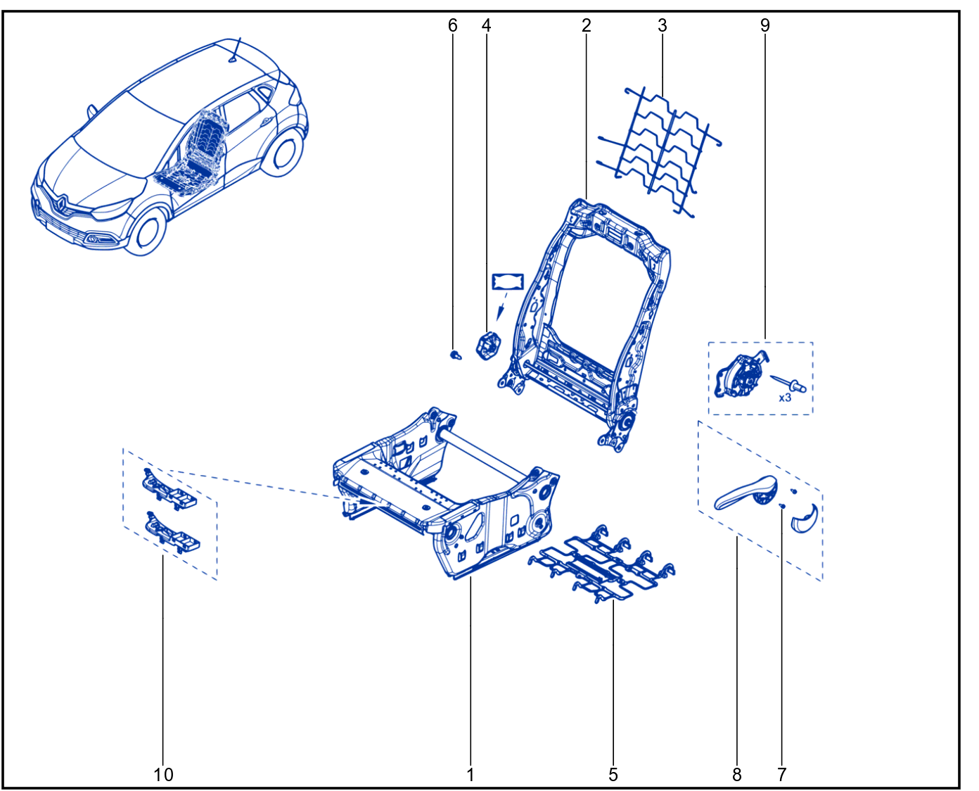 Frame - Runner - 01069640