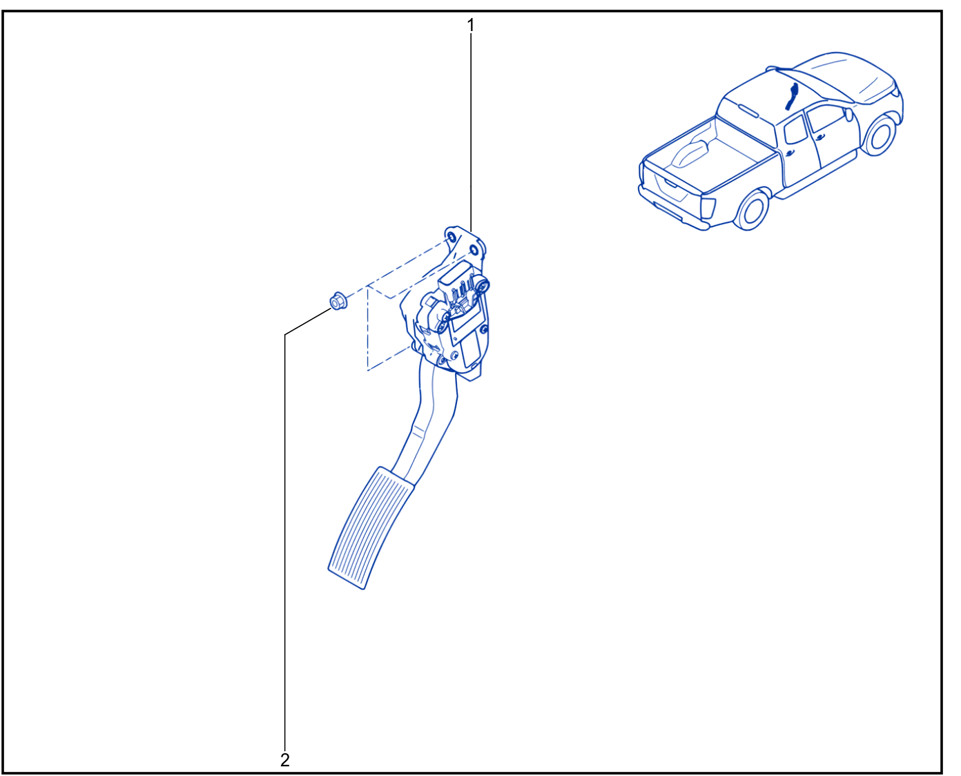 Pedal Assembly - 01069784