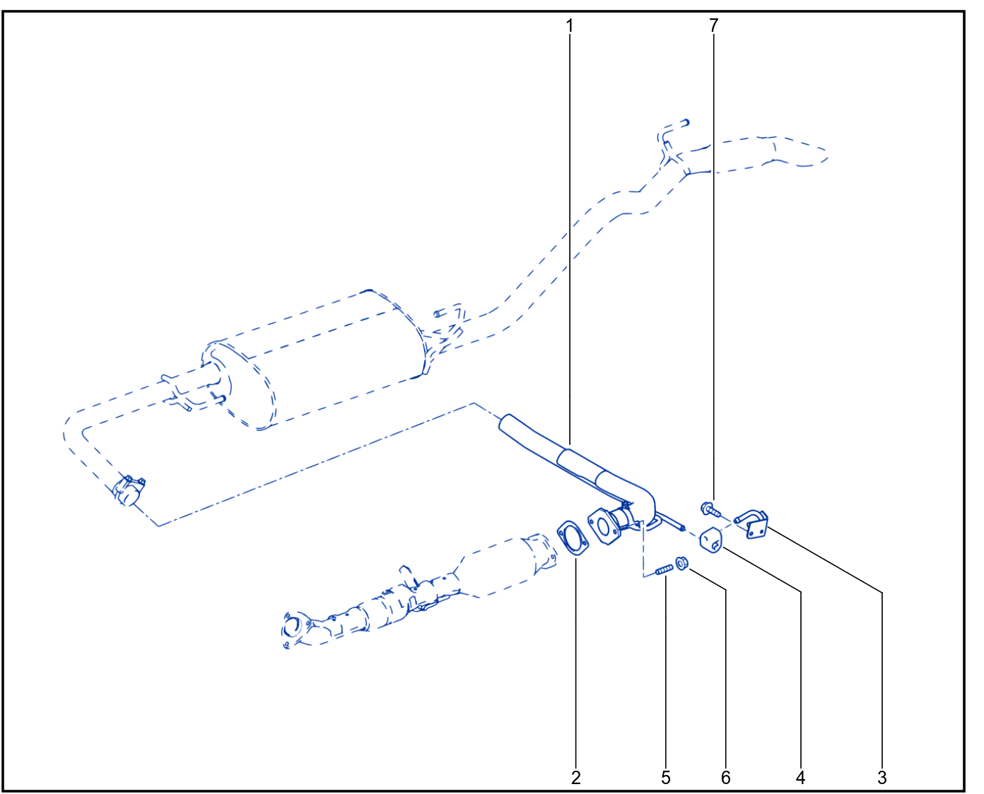 Exhaust Pipe - 01070064