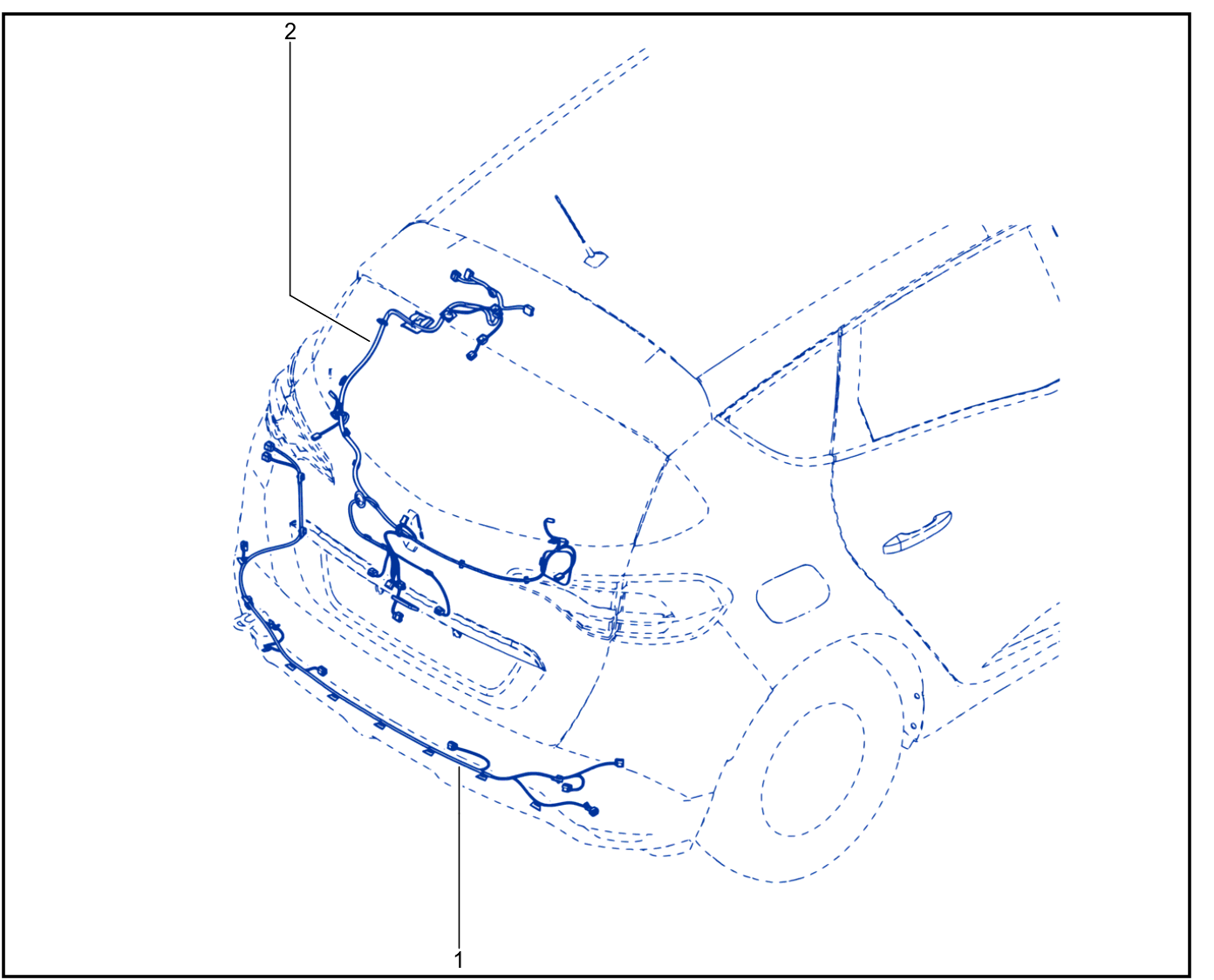 Wiring - Opening Element Components - 01070173