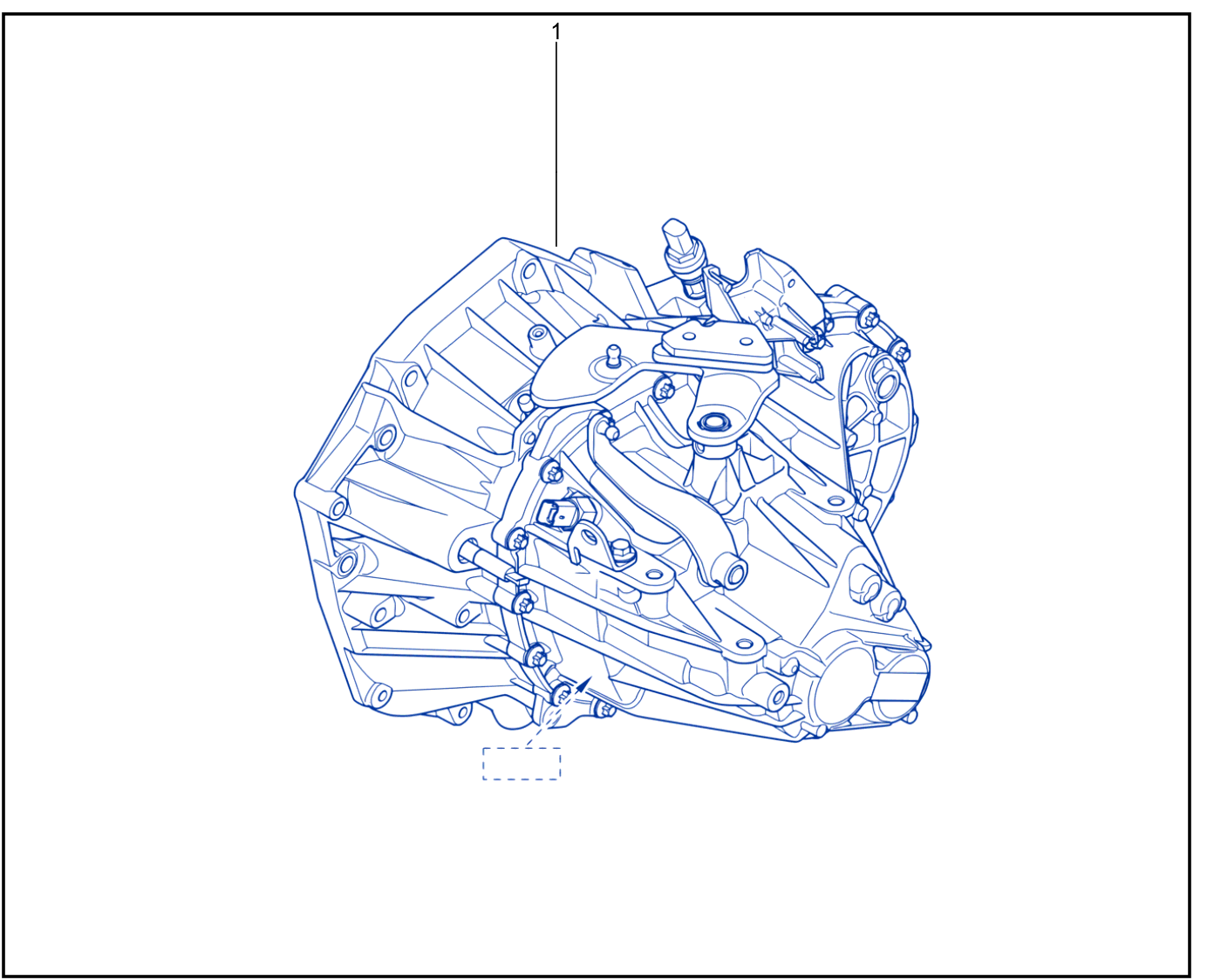 Assembled Gearbox - 01070287