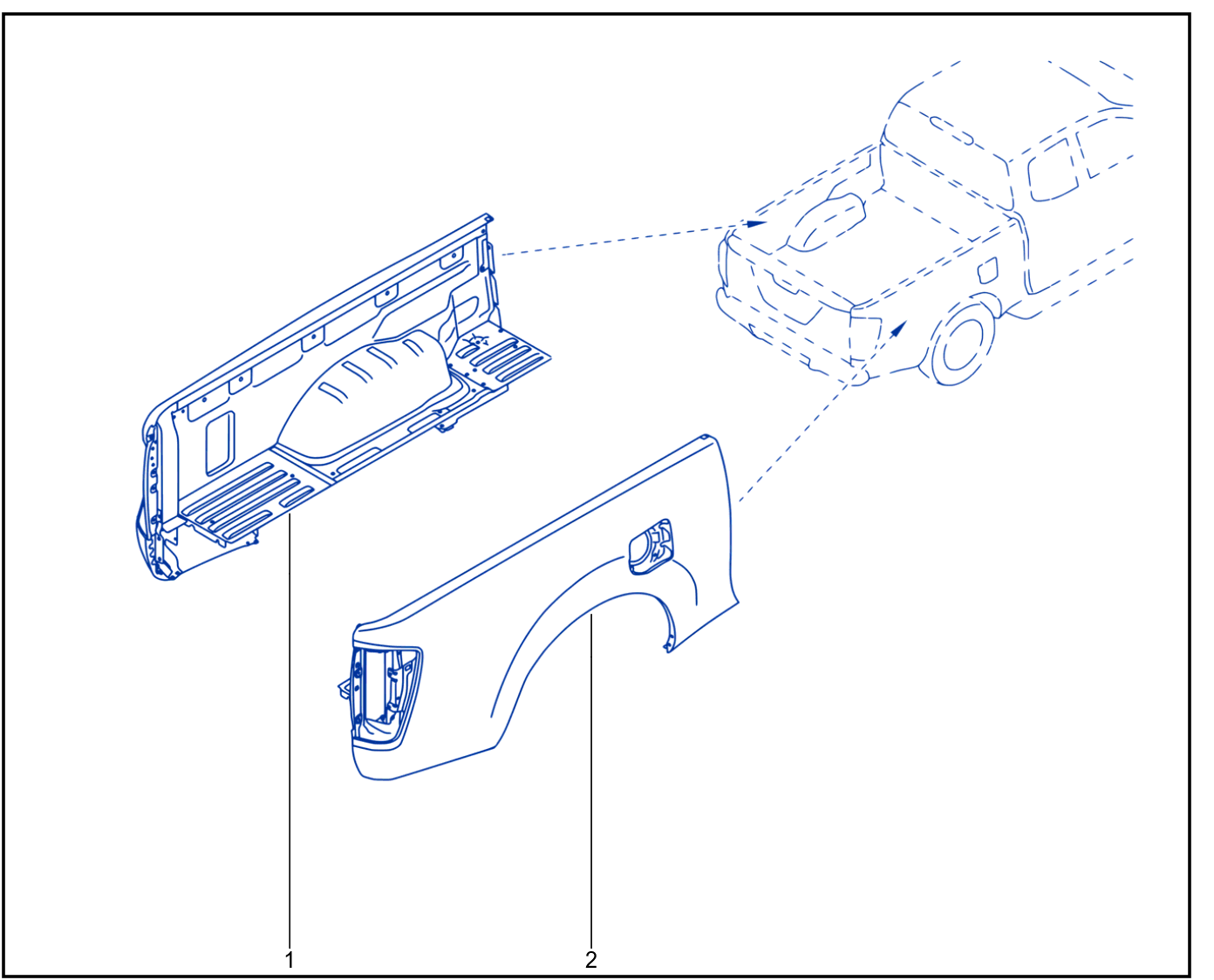 Rear Wheel House - 01070429