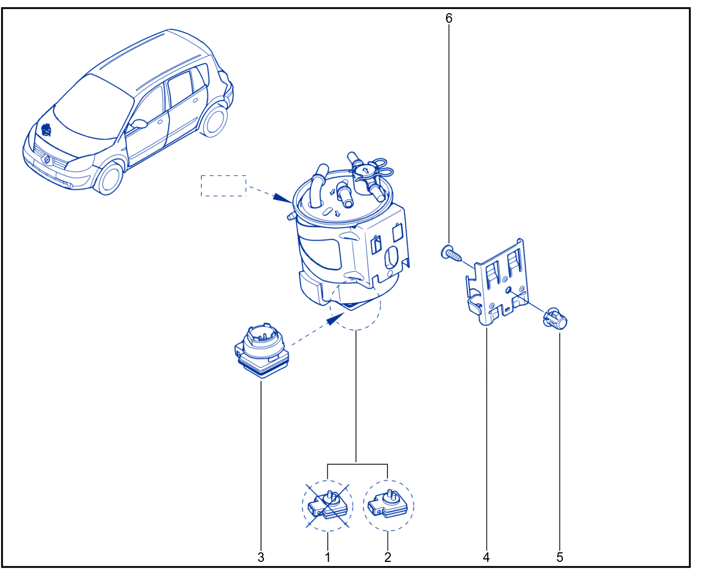 Fuel Filter - 01070551