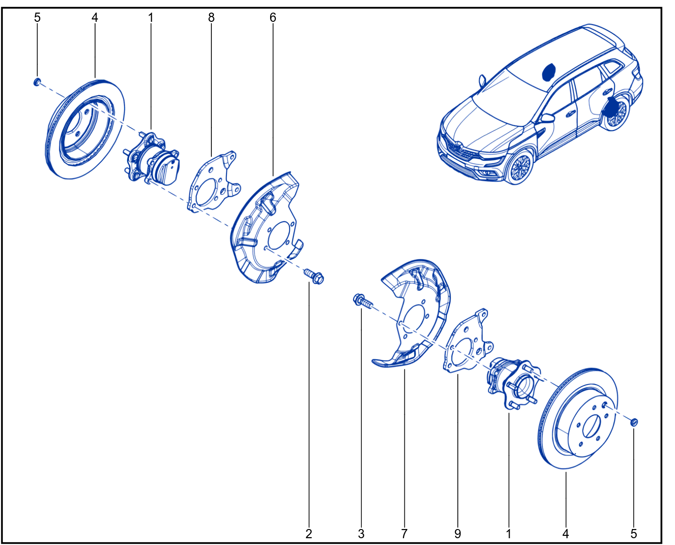 Rear Axle Component - 01070581