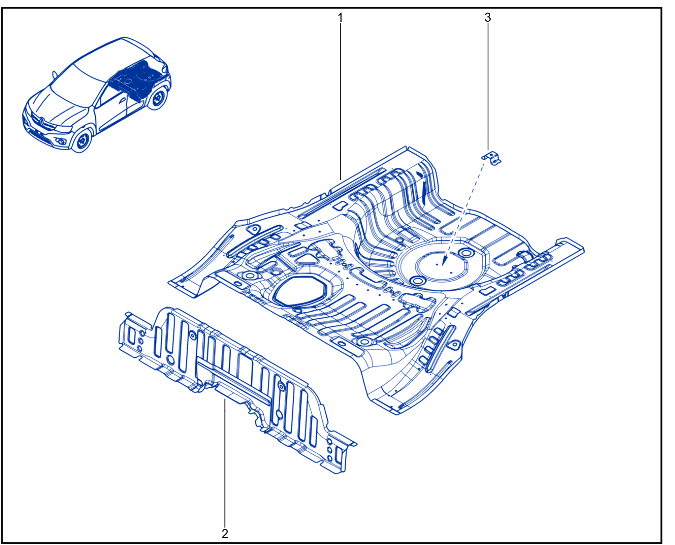 Rear Floor - 01070602